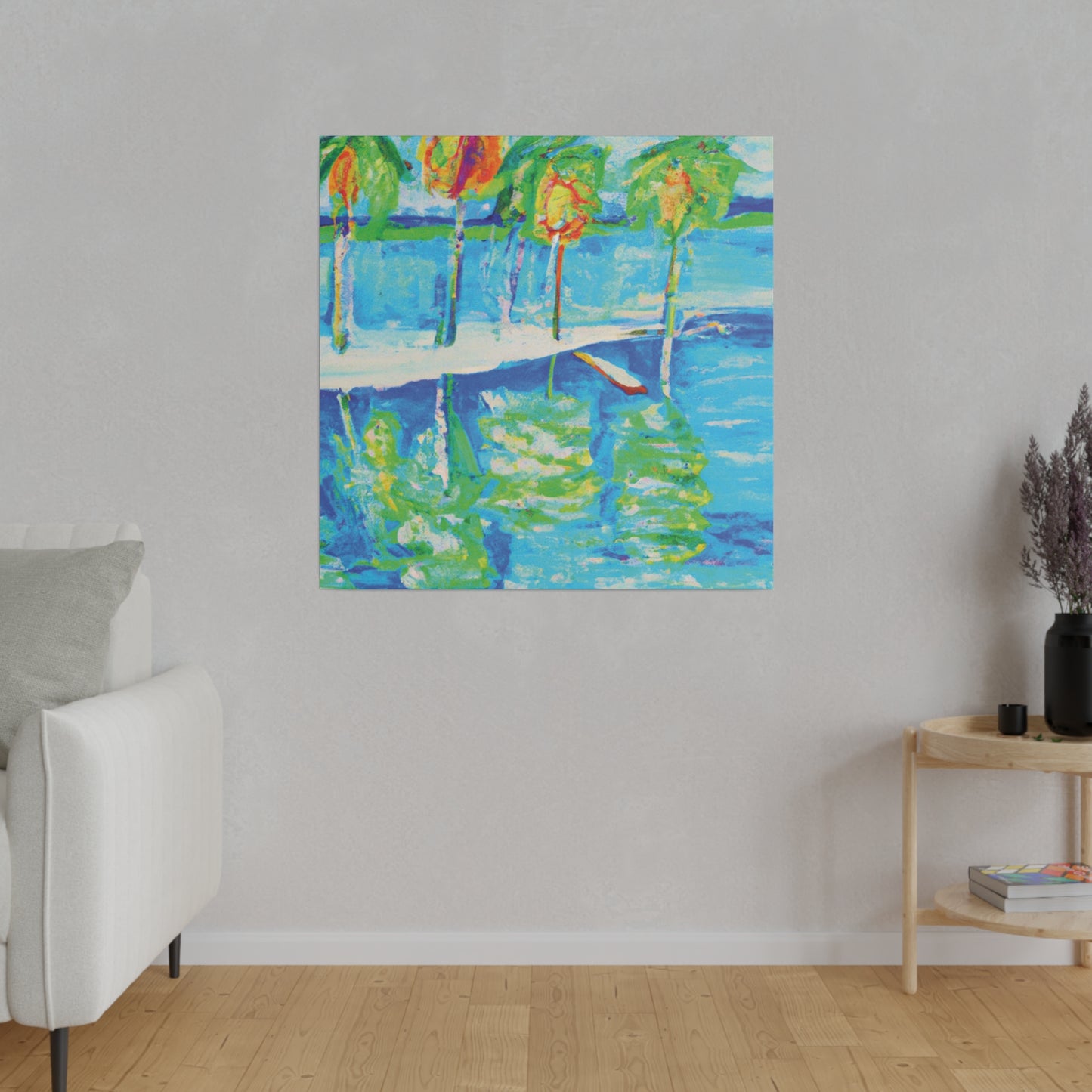 8103Q - Bahamas Ocean Painting Print | Bahamas | Ocean | Beach | Poster | Home Decor | Wall Art | Canvas