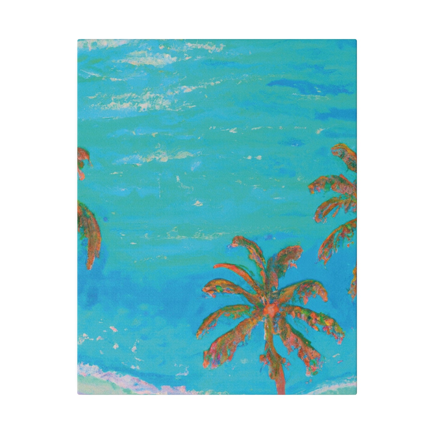 4532X - Bahamas Ocean Painting Print | Bahamas | Ocean | Beach | Poster | Home Decor | Wall Art | Canvas