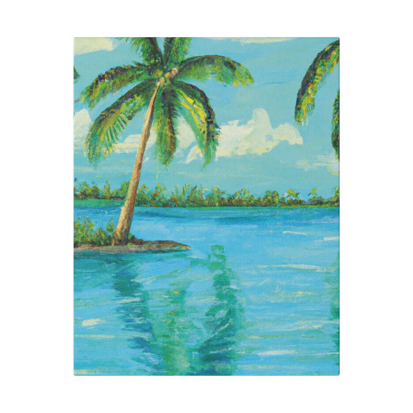 8276T - Bahamas Ocean Painting Print | Bahamas | Ocean | Beach | Poster | Home Decor | Wall Art | Canvas