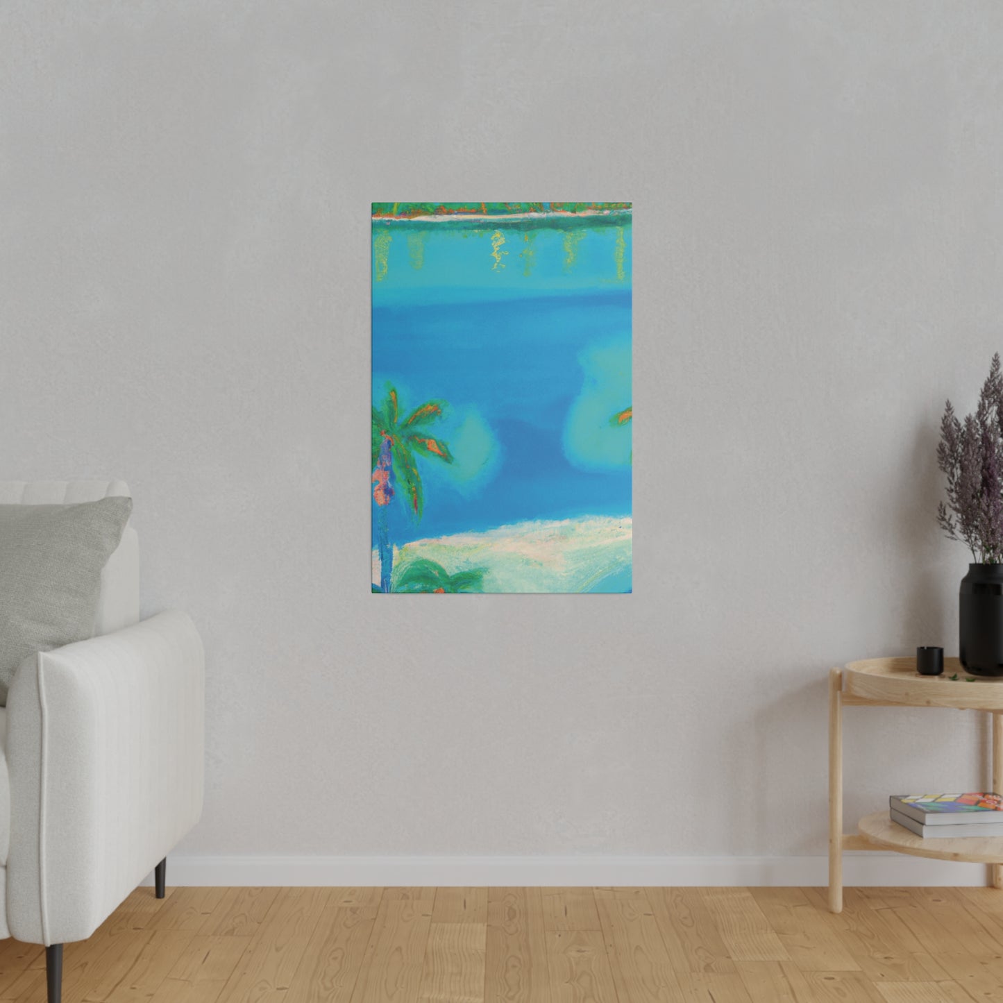 4785X - Bahamas Ocean Painting Print | Bahamas | Ocean | Beach | Poster | Home Decor | Wall Art | Canvas