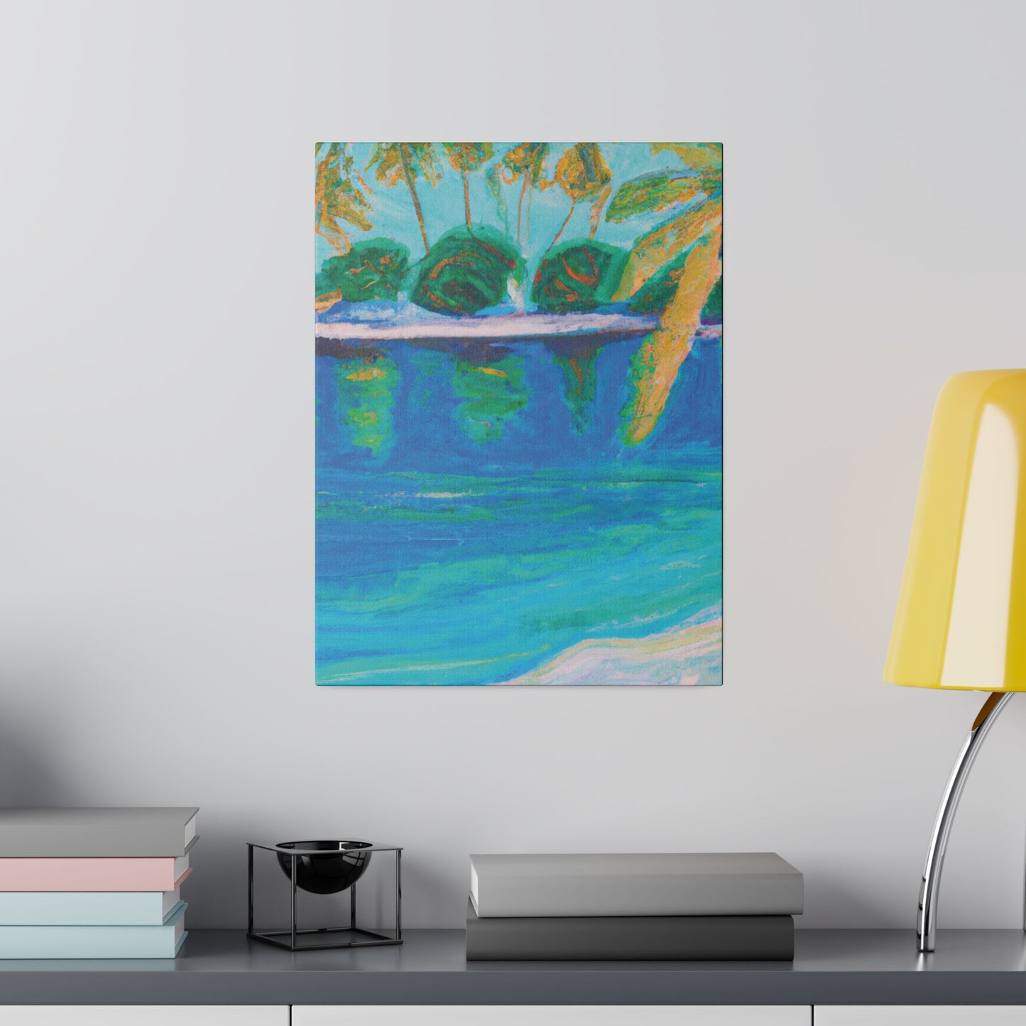 8975V - Bahamas Ocean Painting Print | Bahamas | Ocean | Beach | Poster | Home Decor | Wall Art | Canvas