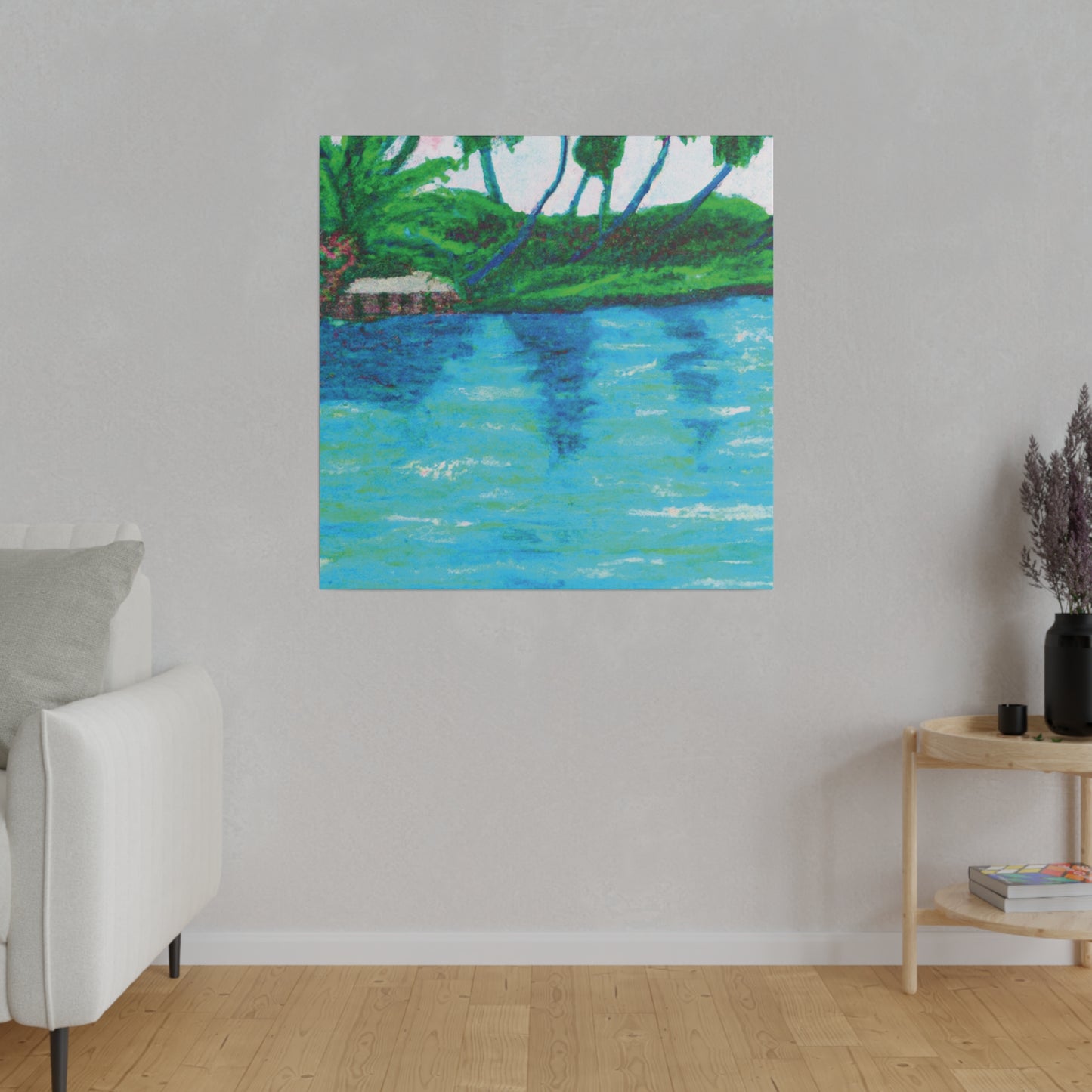 9457L - Bahamas Ocean Painting Print | Bahamas | Ocean | Beach | Poster | Home Decor | Wall Art | Canvas