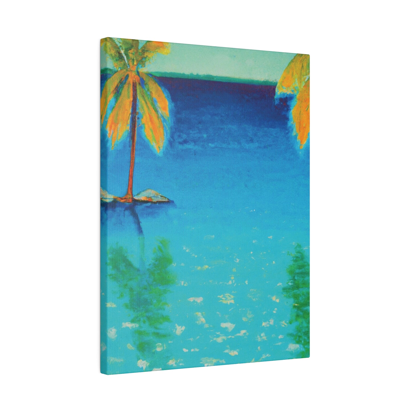 9234A - Bahamas Ocean Painting Print | Bahamas | Ocean | Beach | Poster | Home Decor | Wall Art | Canvas