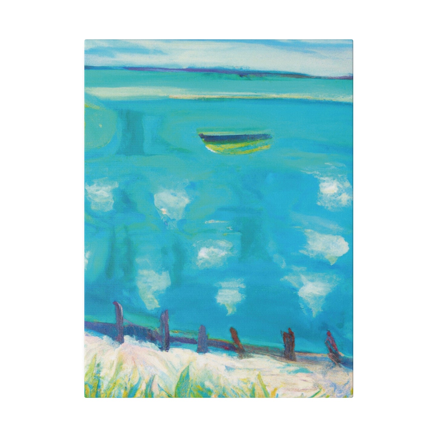 7993C - Bahamas Ocean Painting Print | Bahamas | Ocean | Beach | Poster | Home Decor | Wall Art | Canvas