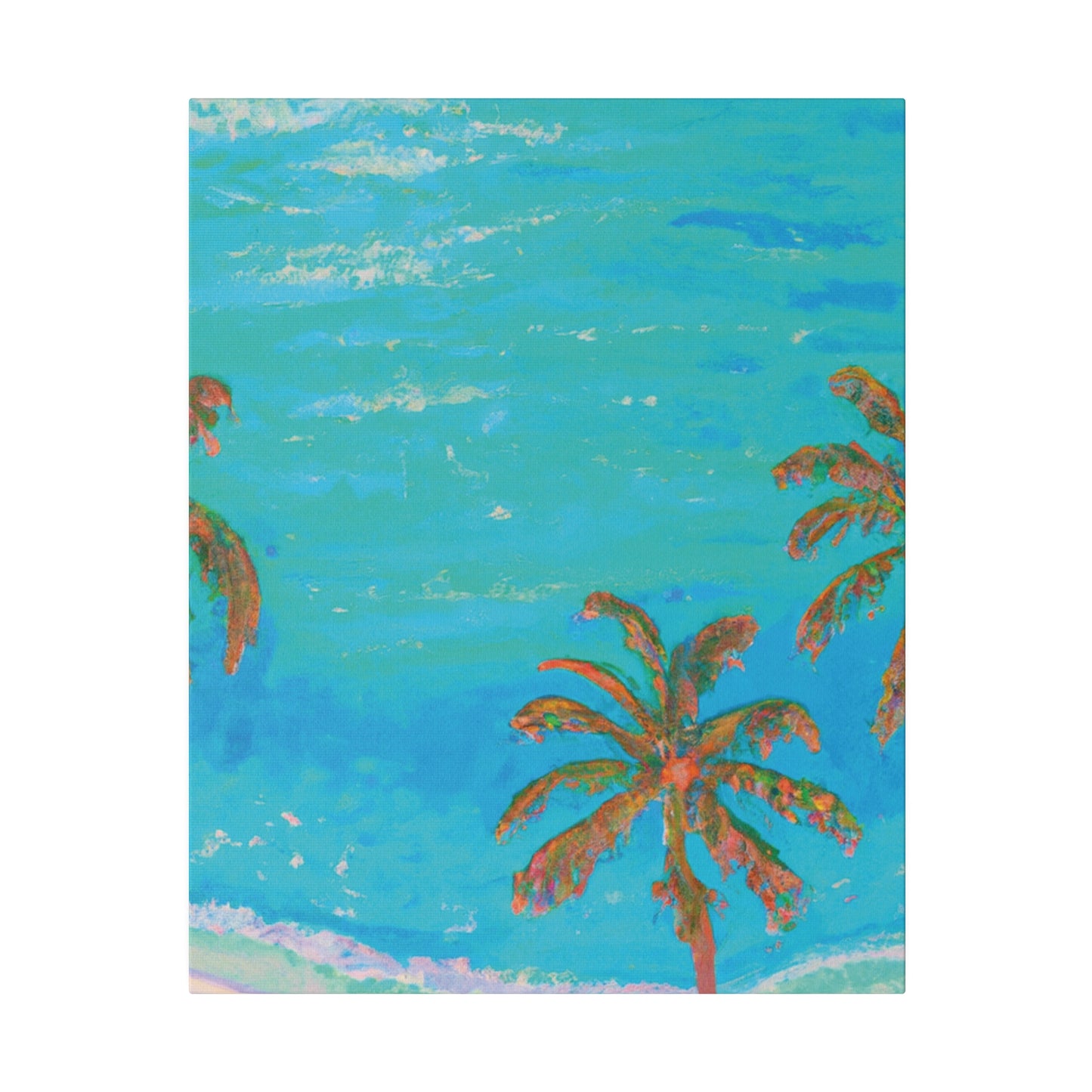 4532X - Bahamas Ocean Painting Print | Bahamas | Ocean | Beach | Poster | Home Decor | Wall Art | Canvas