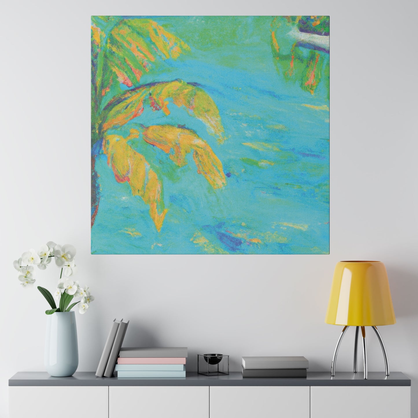 8857G - Bahamas Ocean Painting Print | Bahamas | Ocean | Beach | Poster | Home Decor | Wall Art | Canvas