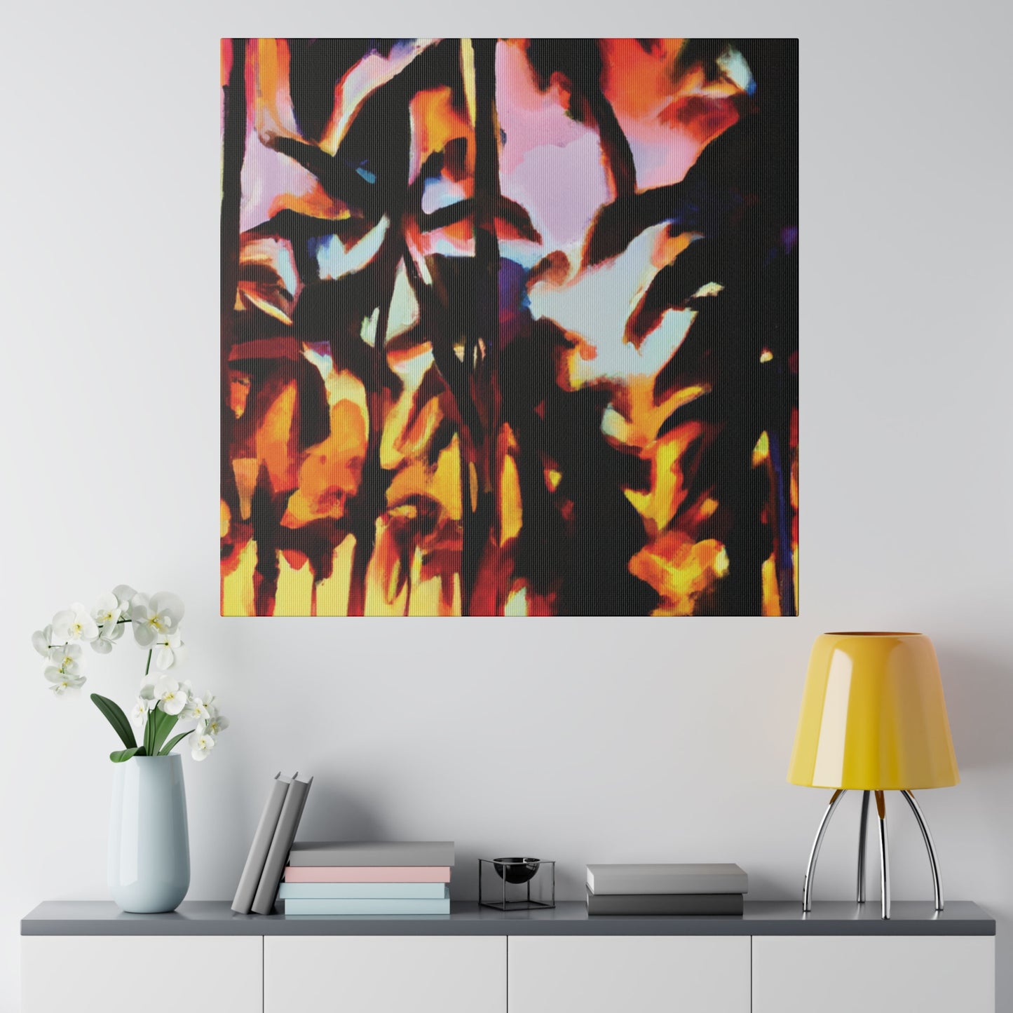 9123T - Miami Beach Sunset Painting Print | Miami | Beach | Sunset | Poster | Home Decor | Wall Art | Canvas
