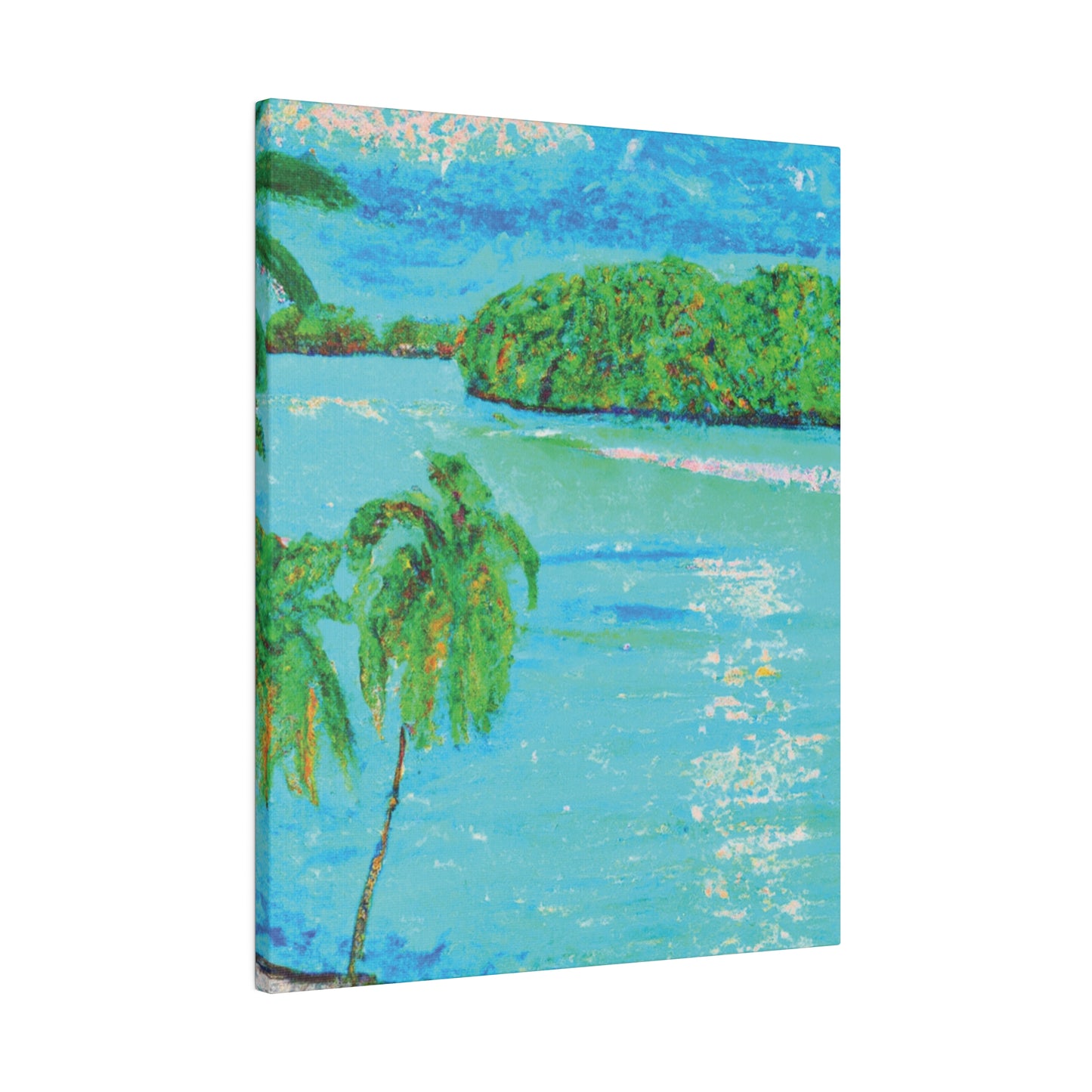 8239F - Bahamas Ocean Painting Print | Bahamas | Ocean | Beach | Poster | Home Decor | Wall Art | Canvas