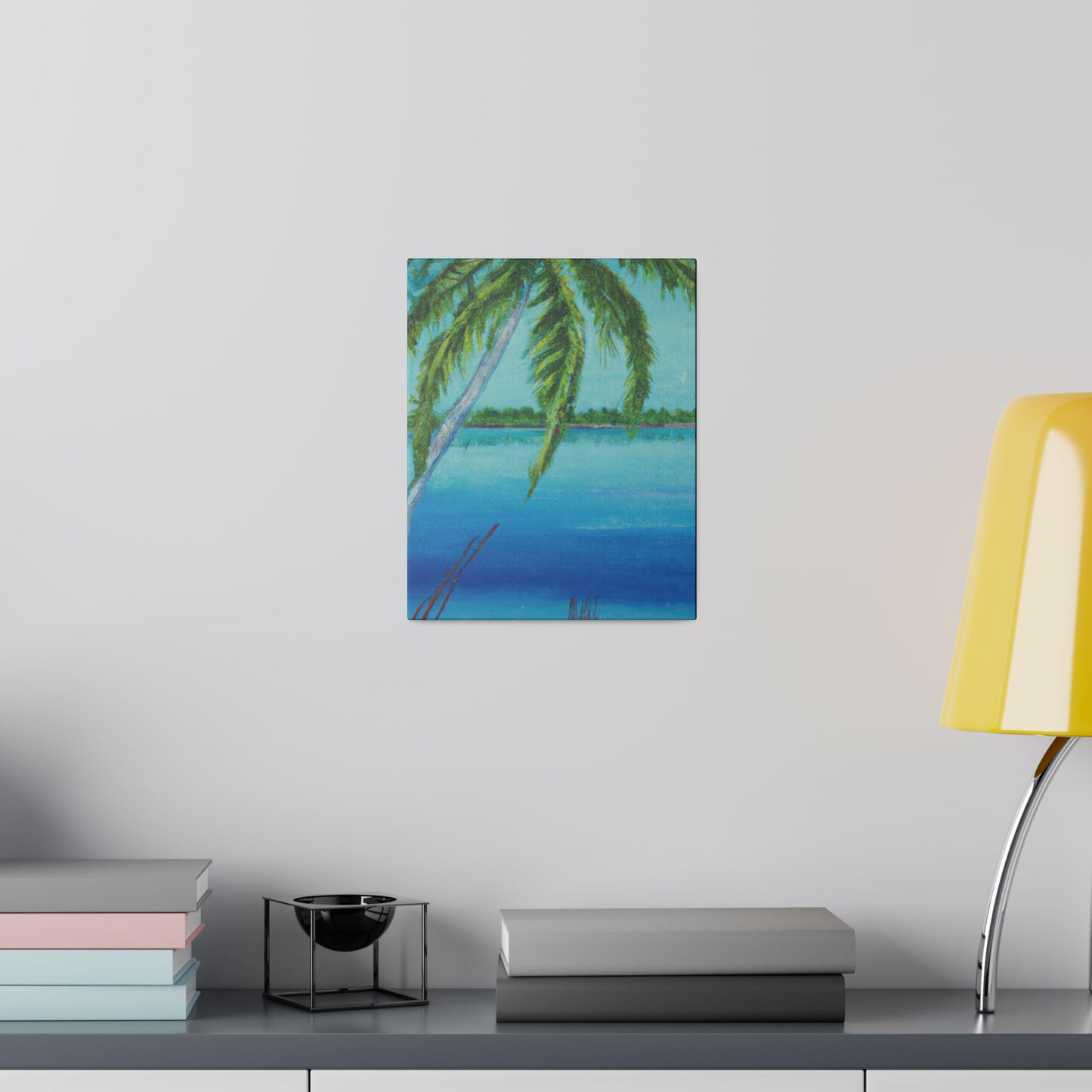 6874M - Bahamas Ocean Painting Print | Bahamas | Ocean | Beach | Poster | Home Decor | Wall Art | Canvas