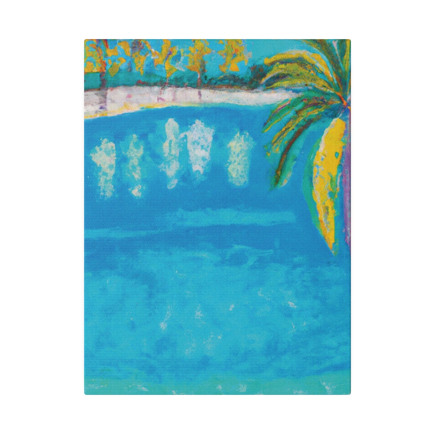 2193F - Bahamas Ocean Painting Print | Bahamas | Ocean | Beach | Poster | Home Decor | Wall Art | Canvas