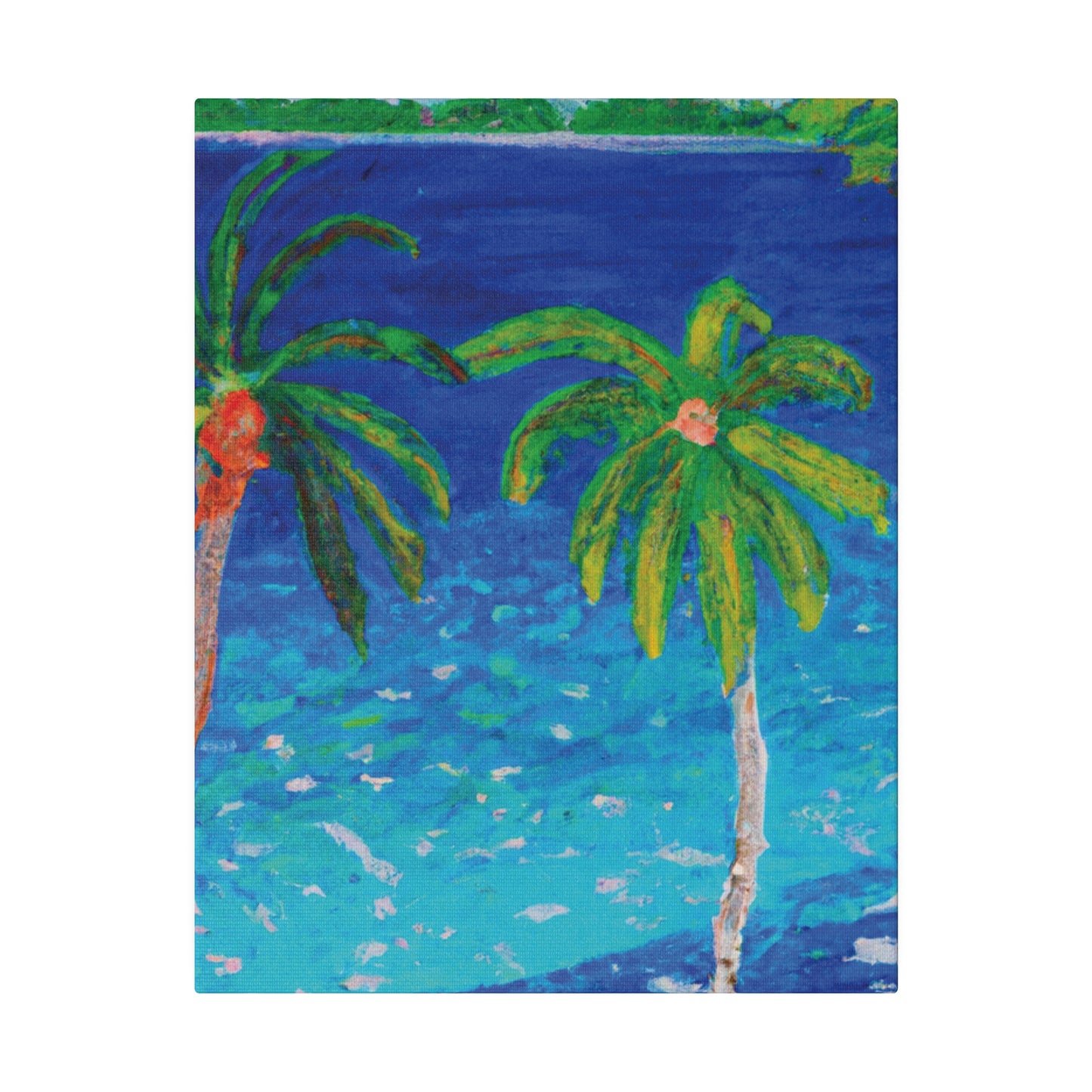 7992Z - Bahamas Ocean Painting Print | Bahamas | Ocean | Beach | Poster | Home Decor | Wall Art | Canvas