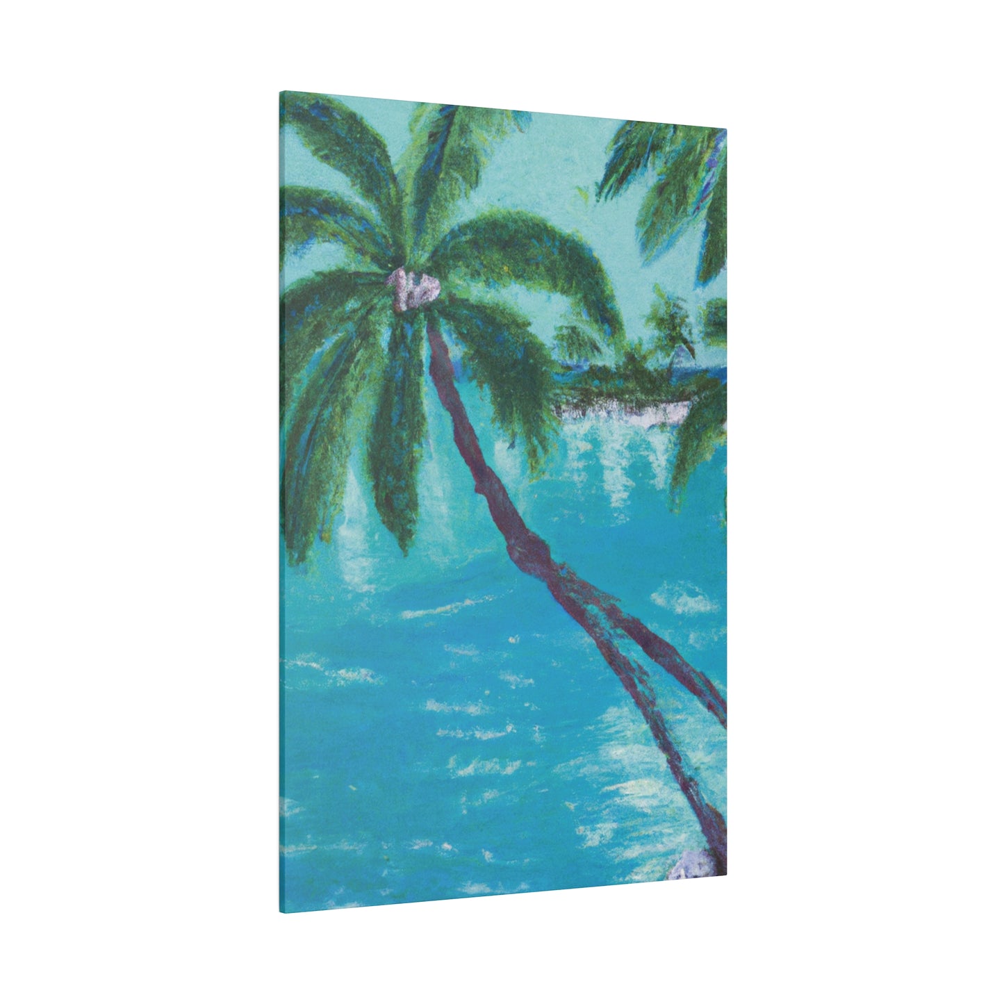 5392F - Bahamas Ocean Painting Print | Bahamas | Ocean | Beach | Poster | Home Decor | Wall Art | Canvas