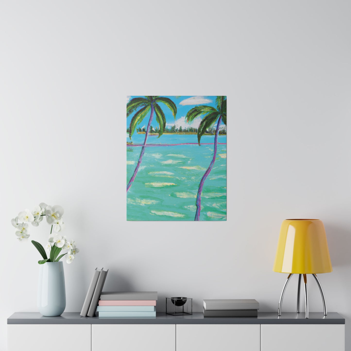 4451X - Bahamas Ocean Painting Print | Bahamas | Ocean | Beach | Poster | Home Decor | Wall Art | Canvas