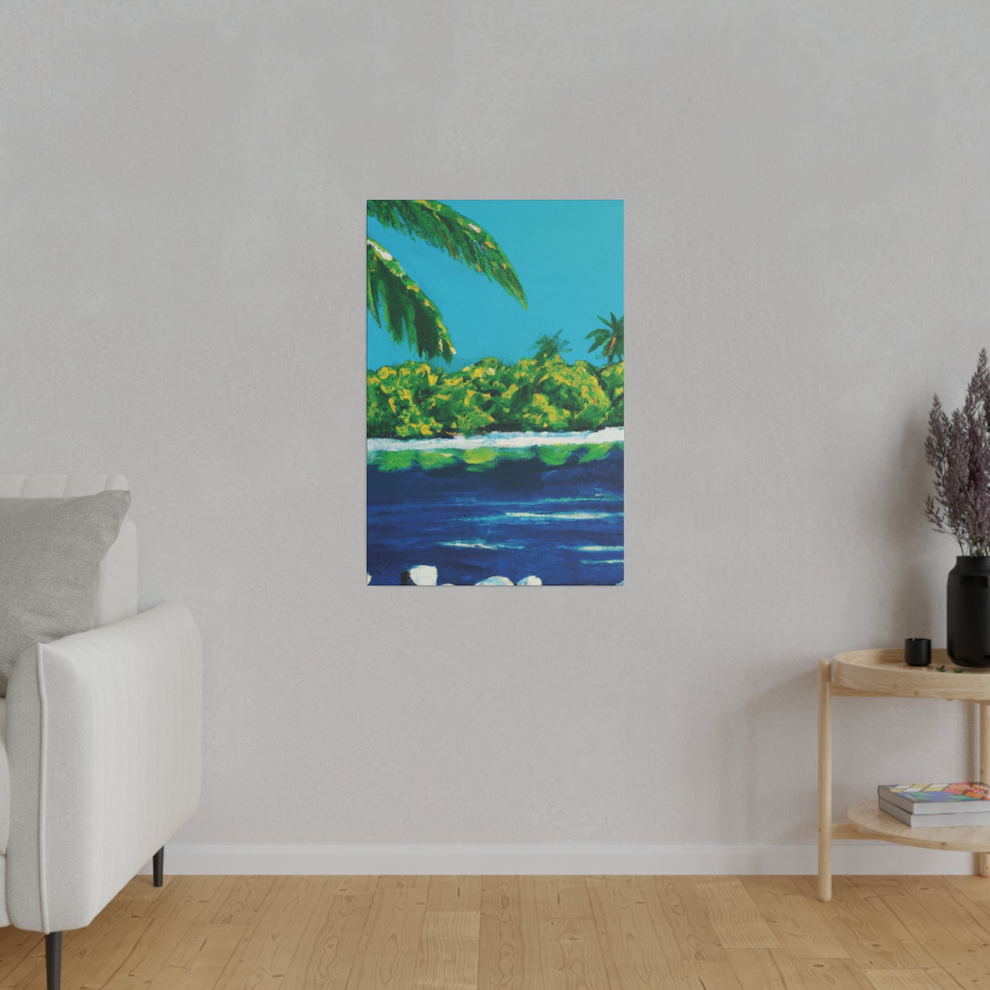 2473X - Bahamas Ocean Painting Print | Bahamas | Ocean | Beach | Poster | Home Decor | Wall Art | Canvas