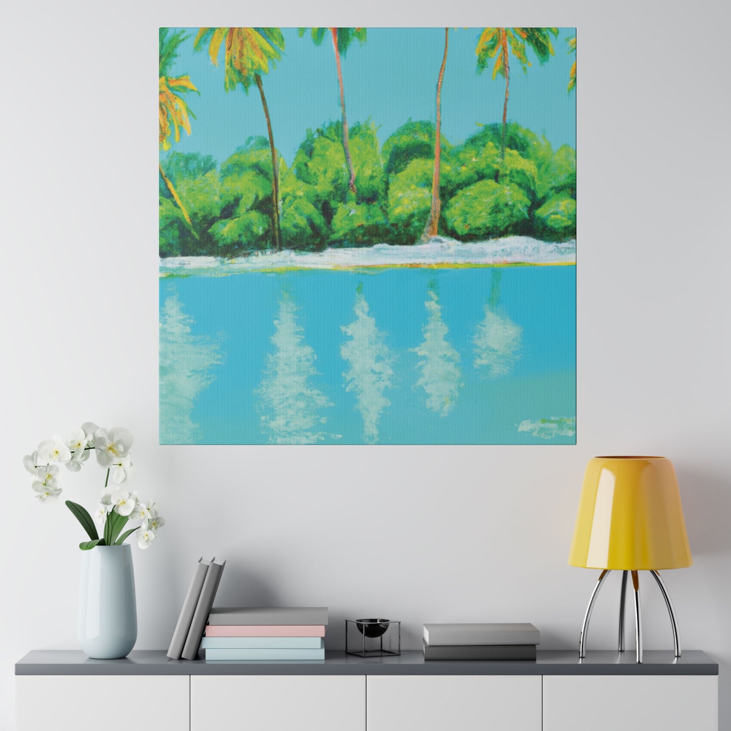 7552U - Bahamas Ocean Painting Print | Bahamas | Ocean | Beach | Poster | Home Decor | Wall Art | Canvas