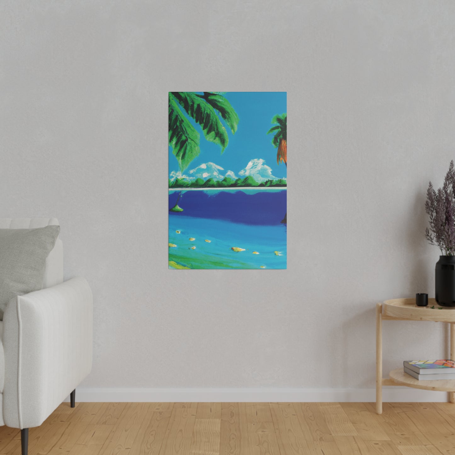 8246P - Bahamas Ocean Painting Print | Bahamas | Ocean | Beach | Poster | Home Decor | Wall Art | Canvas