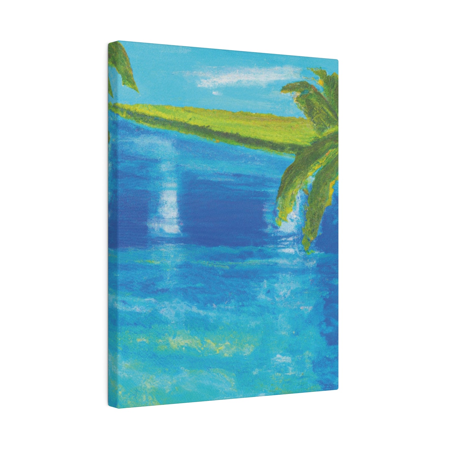 6359F - Bahamas Ocean Painting Print | Bahamas | Ocean | Beach | Poster | Home Decor | Wall Art | Canvas