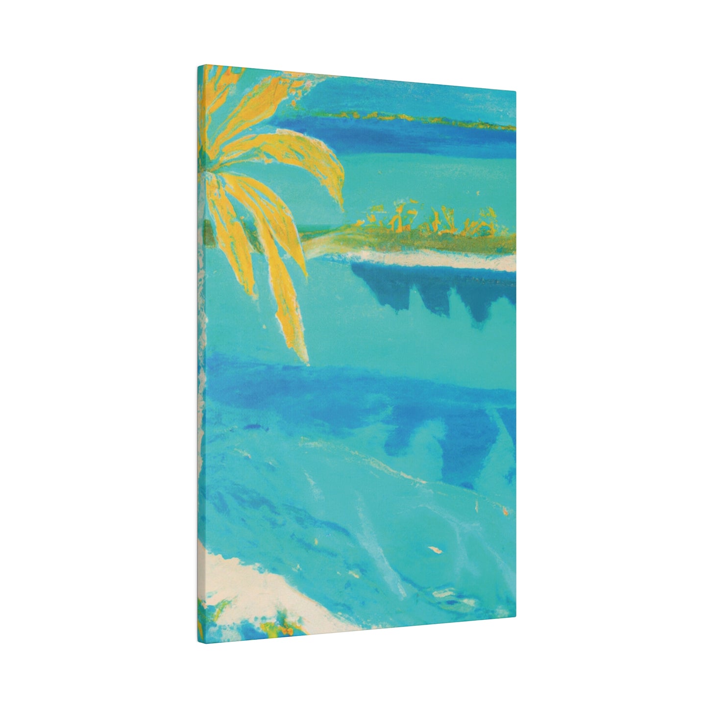 9110Q - Bahamas Ocean Painting Print | Bahamas | Ocean | Beach | Poster | Home Decor | Wall Art | Canvas