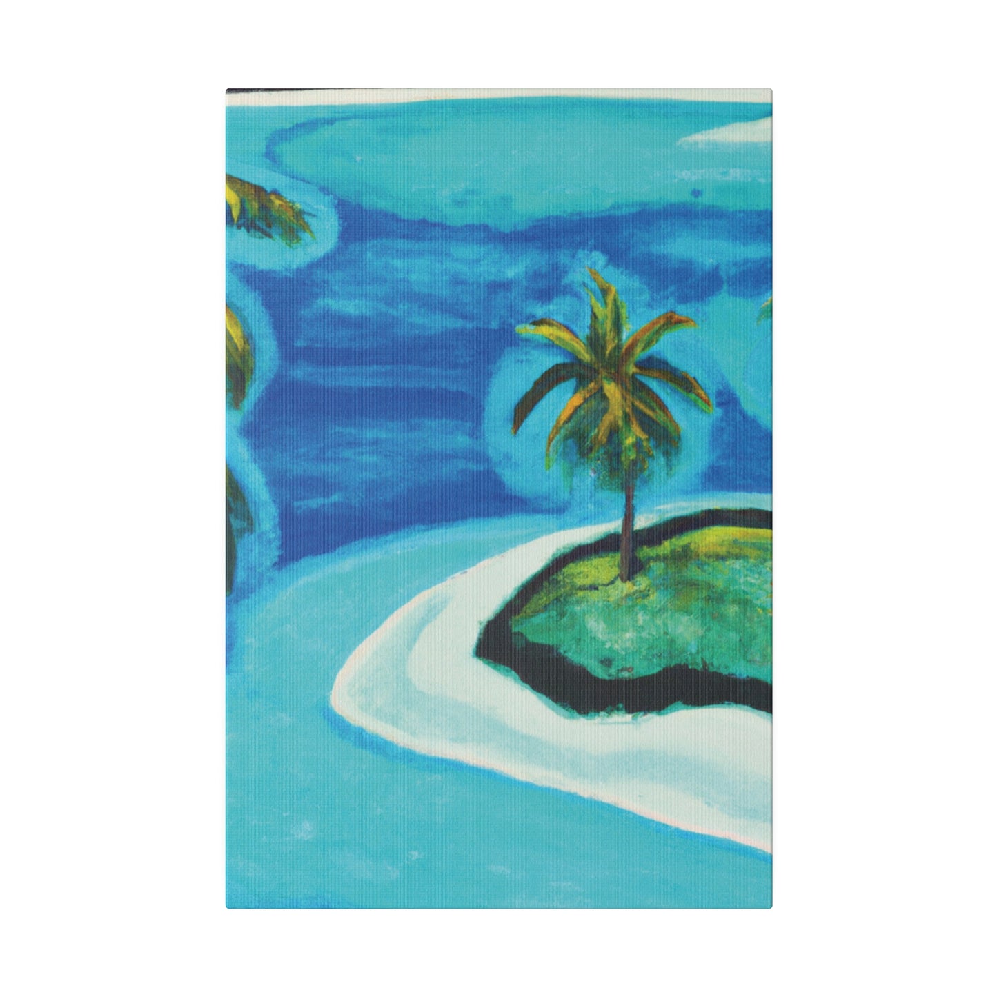 4265U - Bahamas Ocean Painting Print | Bahamas | Ocean | Beach | Poster | Home Decor | Wall Art | Canvas