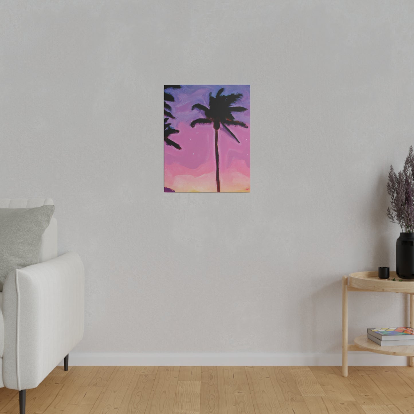 7801Y - Miami Beach Sunset Painting Print | Miami | Beach | Sunset | Poster | Home Decor | Wall Art | Canvas