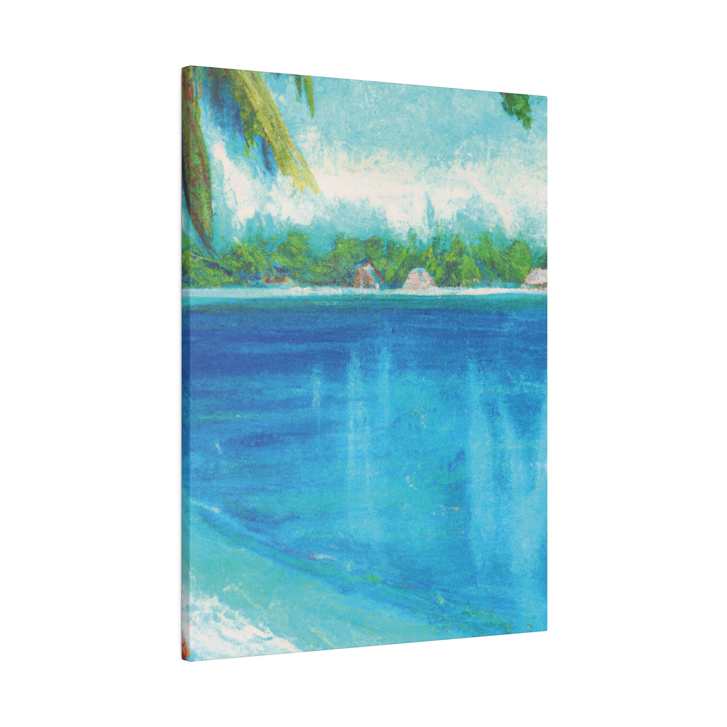 3198N - Bahamas Ocean Painting Print | Bahamas | Ocean | Beach | Poster | Home Decor | Wall Art | Canvas