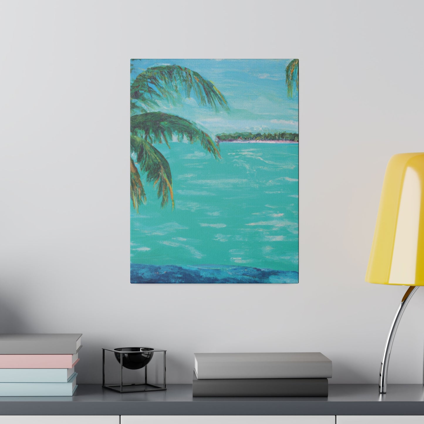 362P - Bahamas Ocean Painting Print | Bahamas | Ocean | Beach | Poster | Home Decor | Wall Art | Canvas