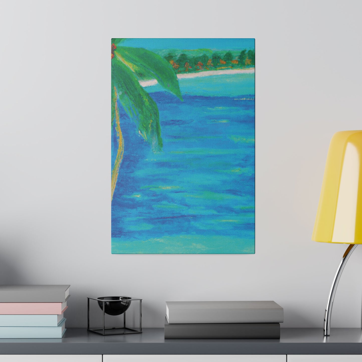 9272V - Bahamas Ocean Painting Print | Bahamas | Ocean | Beach | Poster | Home Decor | Wall Art | Canvas