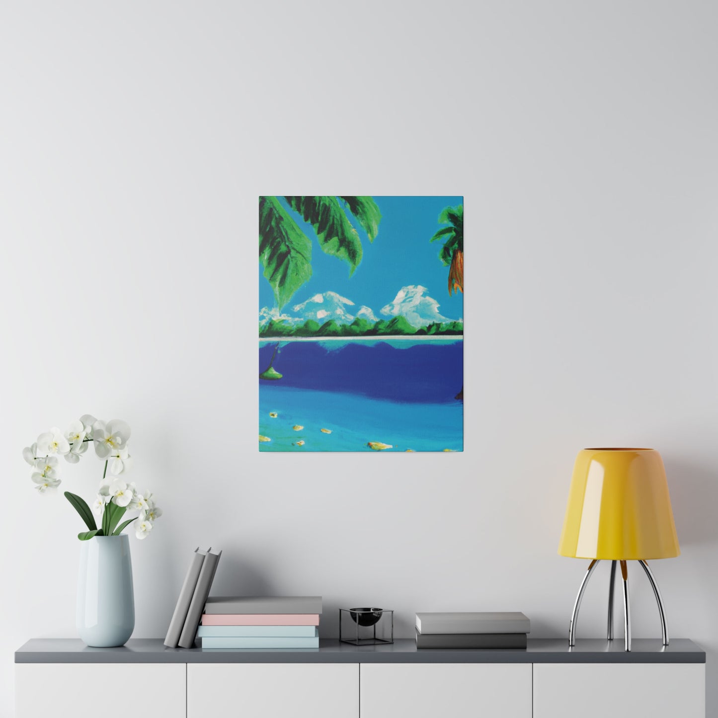 8246P - Bahamas Ocean Painting Print | Bahamas | Ocean | Beach | Poster | Home Decor | Wall Art | Canvas