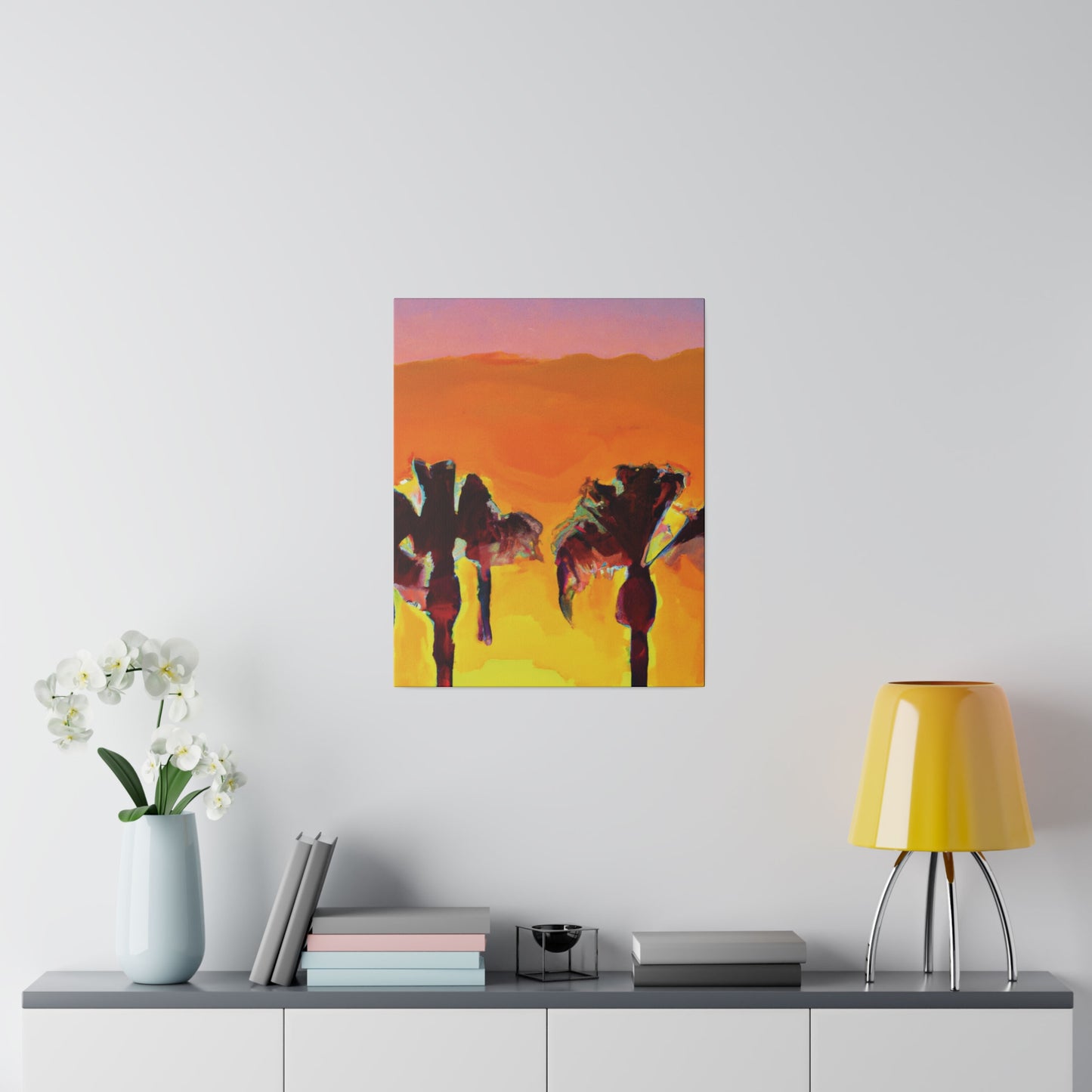 9347V - Miami Beach Sunset Painting Print | Miami | Beach | Sunset | Poster | Home Decor | Wall Art | Canvas