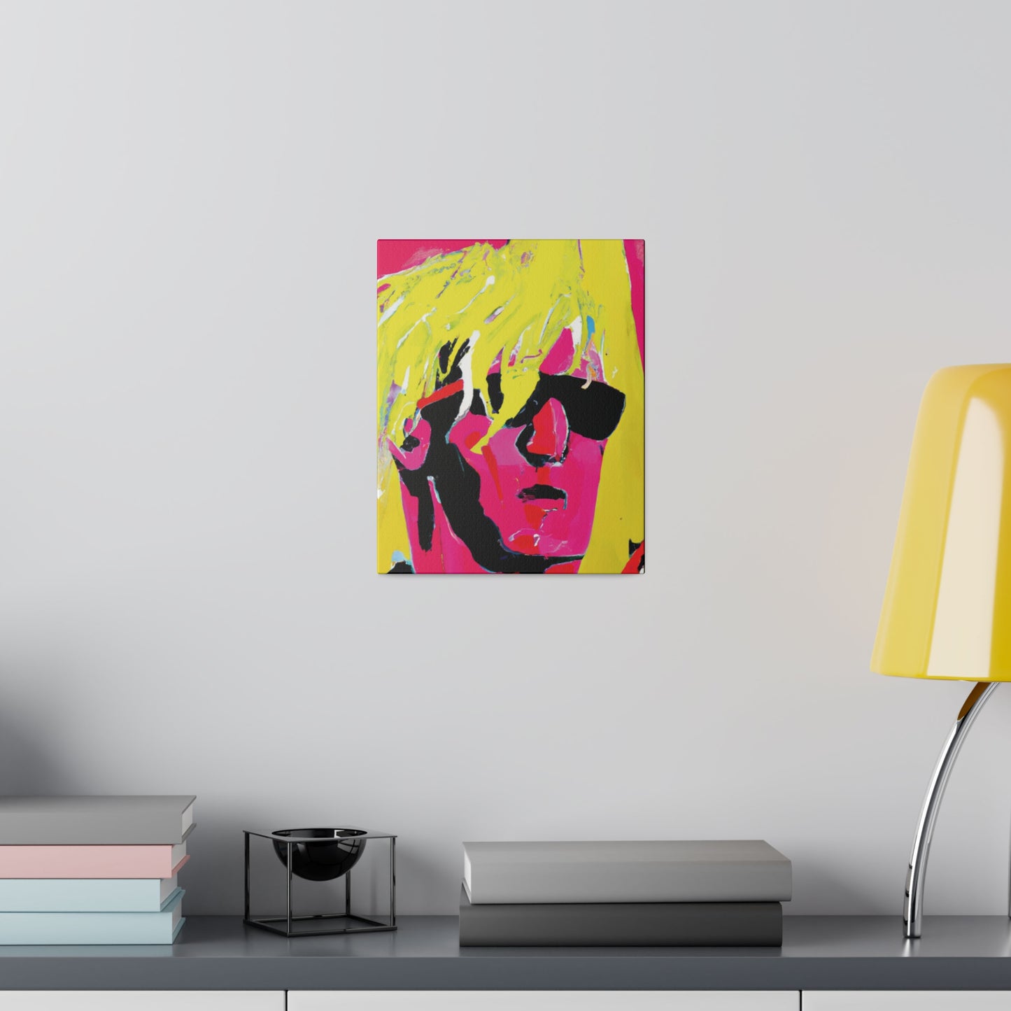 5130P - Rockstar Painting Print | Face | Abstract | Poster | Home Decor | Wall Art | Music Art | Canvas