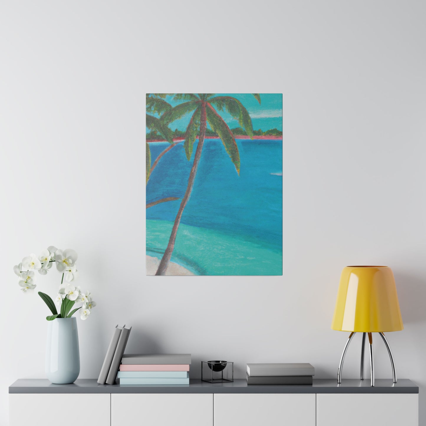 2976D - Bahamas Ocean Painting Print | Bahamas | Ocean | Beach | Poster | Home Decor | Wall Art | Canvas