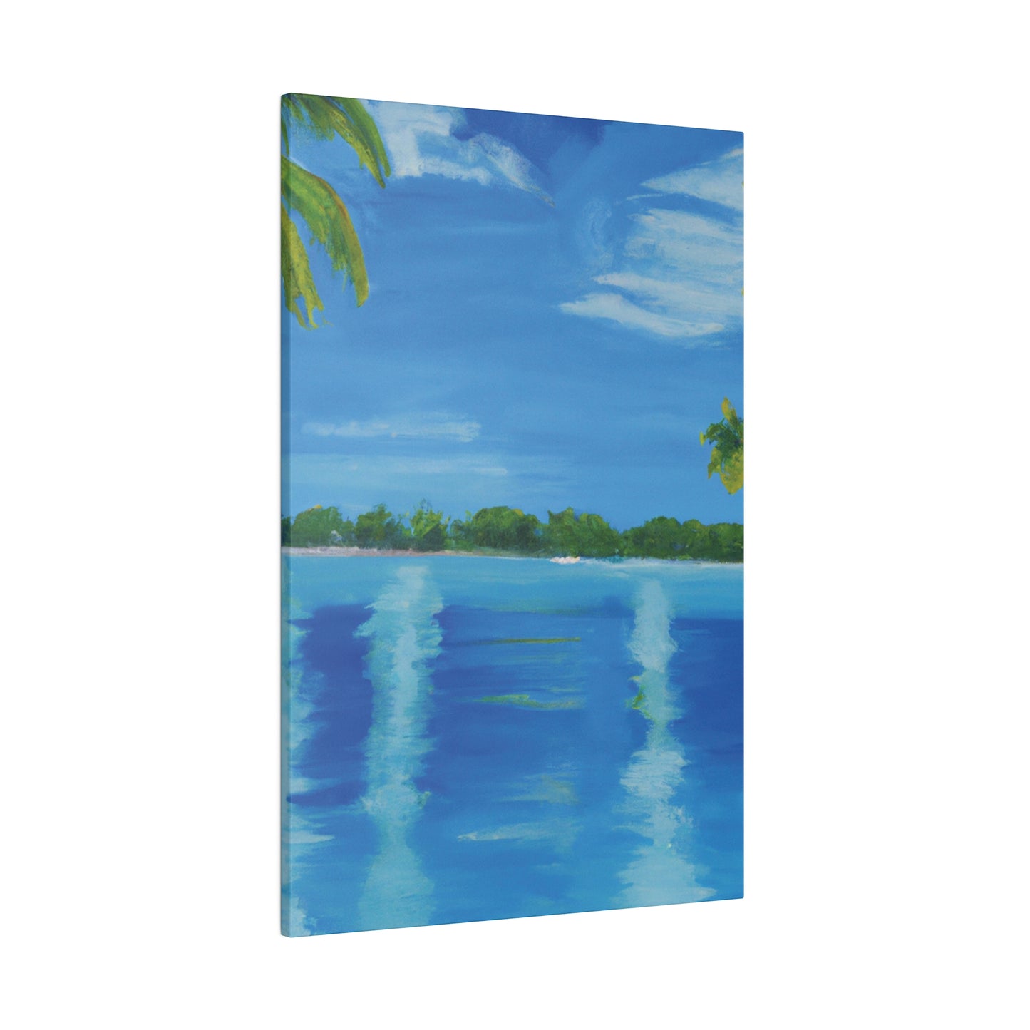 6876O - Bahamas Ocean Painting Print | Bahamas | Ocean | Beach | Poster | Home Decor | Wall Art | Canvas