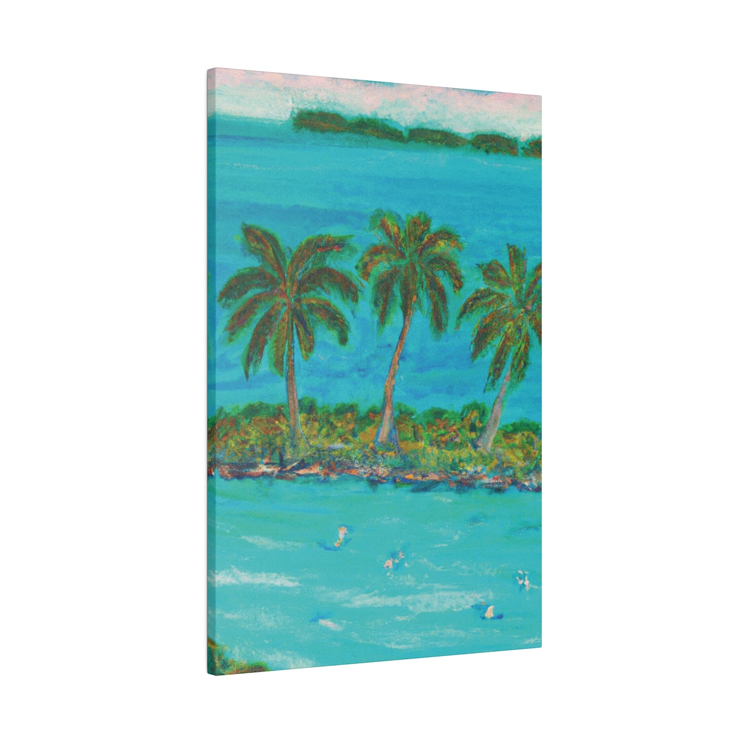 4205N - Bahamas Ocean Painting Print | Bahamas | Ocean | Beach | Poster | Home Decor | Wall Art | Canvas