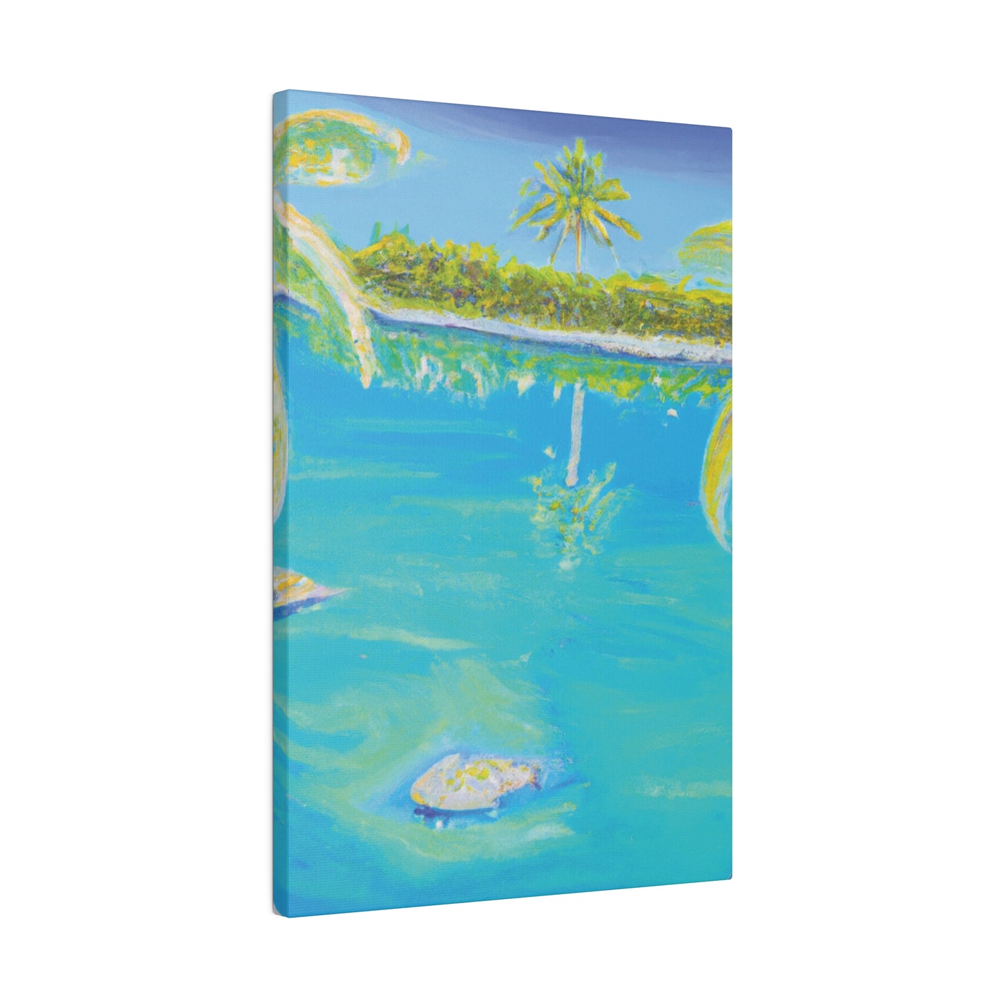 9546V - Bahamas Ocean Painting Print | Bahamas | Ocean | Beach | Poster | Home Decor | Wall Art | Canvas