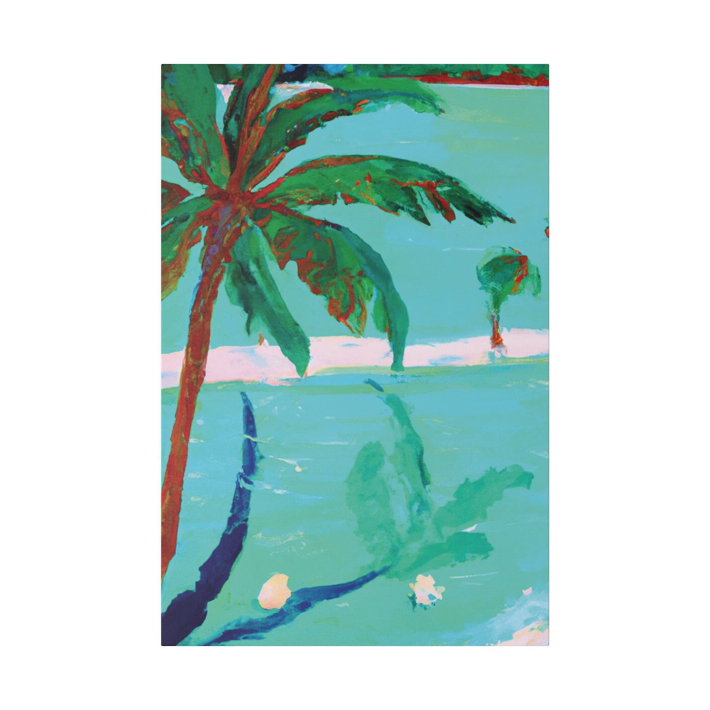 5246Z - Bahamas Ocean Painting Print | Bahamas | Ocean | Beach | Poster | Home Decor | Wall Art | Canvas