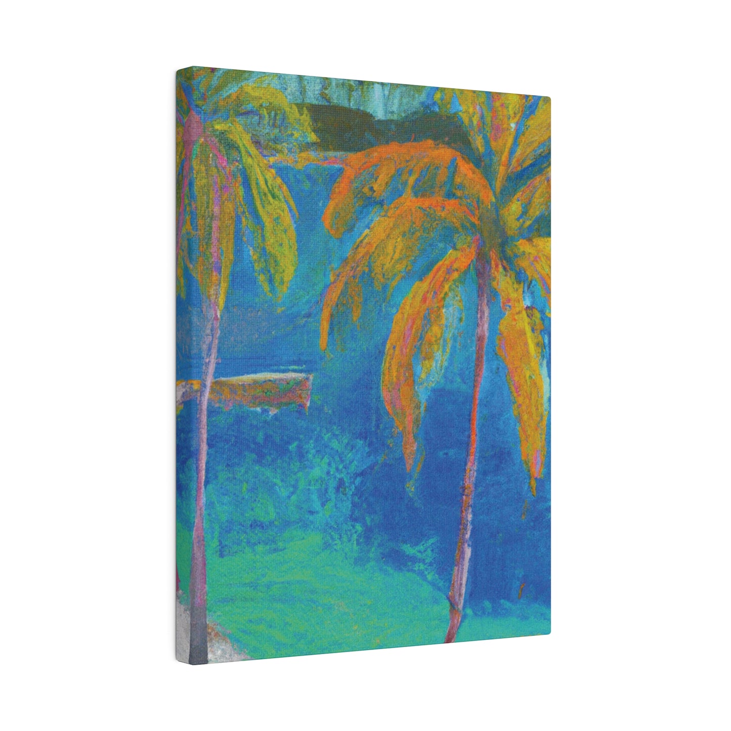 5481T - Bahamas Ocean Painting Print | Bahamas | Ocean | Beach | Poster | Home Decor | Wall Art | Canvas