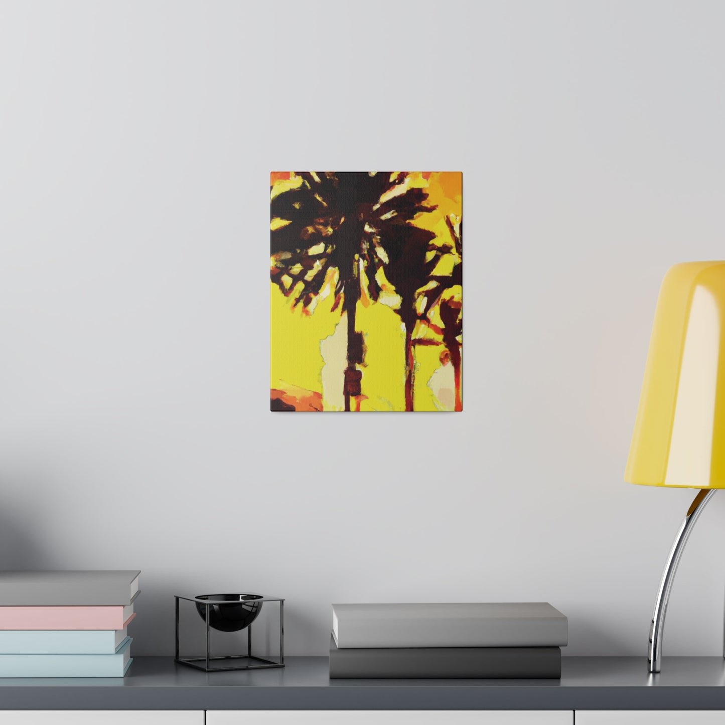 8336Q - Miami Beach Sunset Painting Print | Miami | Beach | Sunset | Poster | Home Decor | Wall Art | Canvas