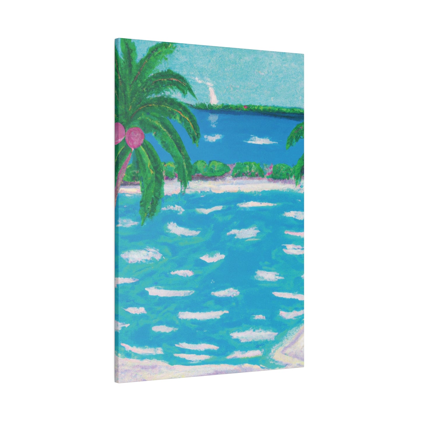 7341Z - Bahamas Ocean Painting Print | Bahamas | Ocean | Beach | Poster | Home Decor | Wall Art | Canvas