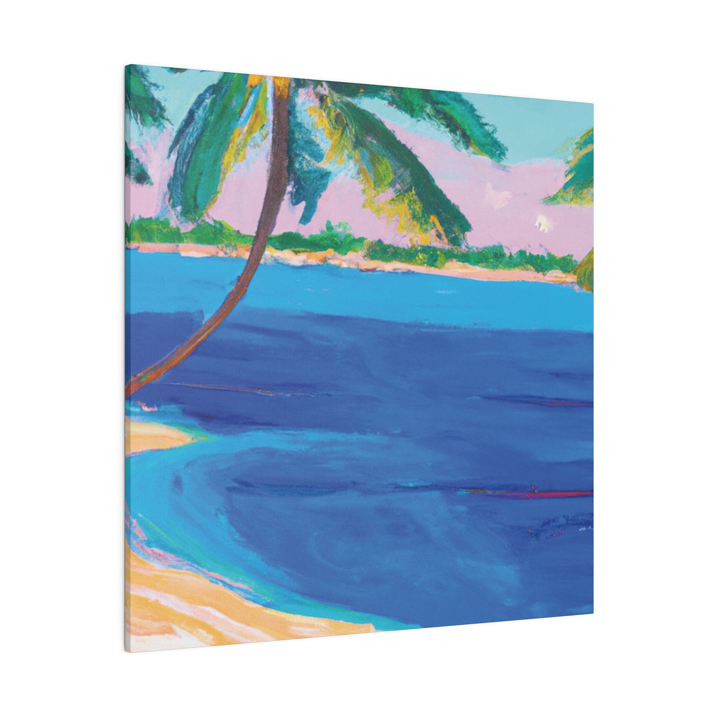 4782F - Bahamas Ocean Painting Print | Bahamas | Ocean | Beach | Poster | Home Decor | Wall Art | Canvas