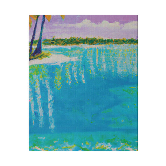 4568K - Bahamas Ocean Painting Print | Bahamas | Ocean | Beach | Poster | Home Decor | Wall Art | Canvas