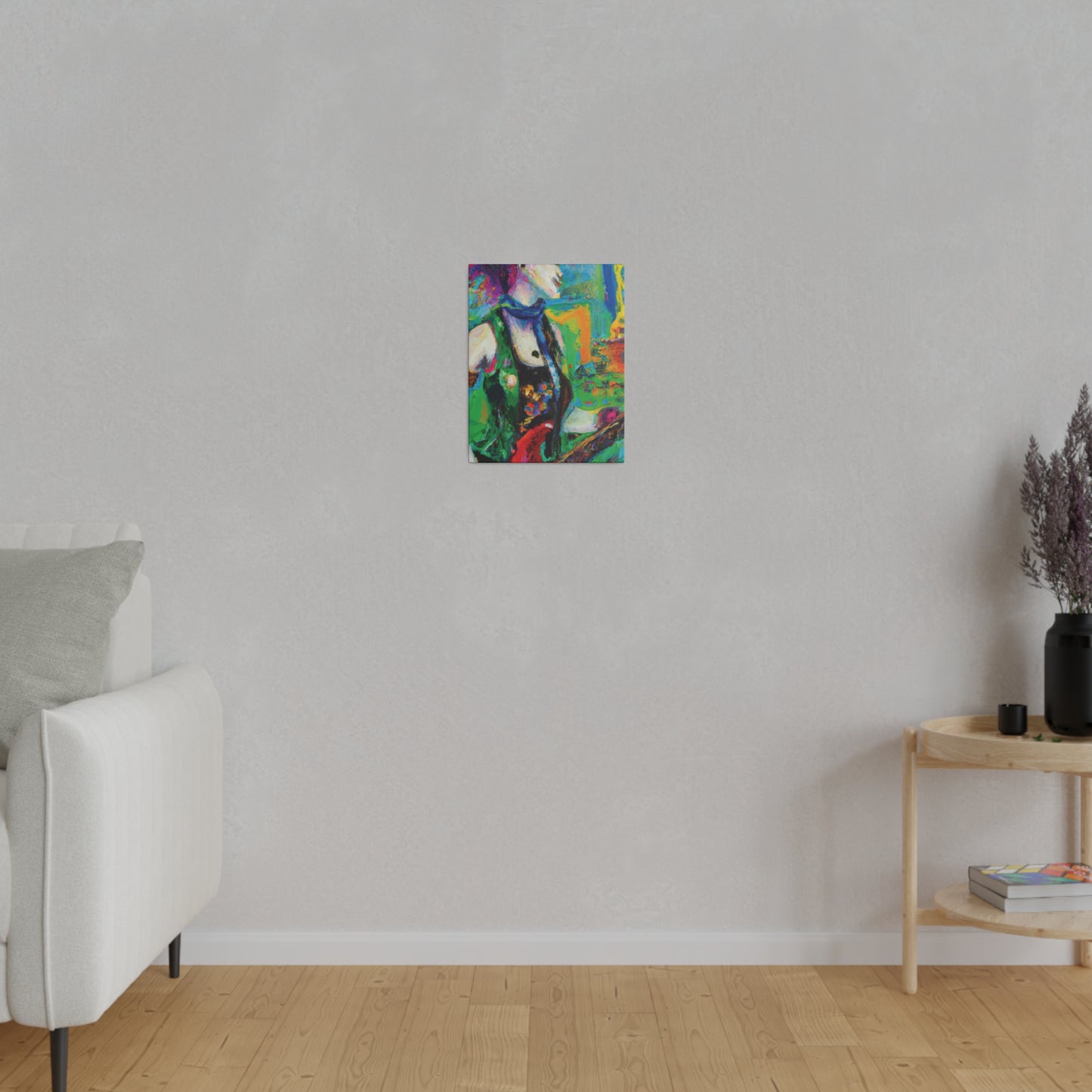 3467C - Rockstar Oil Painting Style Print | Poster | Home Decor | Wall Art | Music Art | Canvas