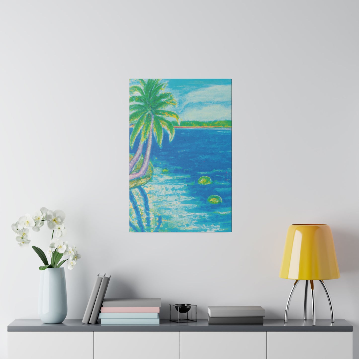 5683A - Bahamas Ocean Painting Print | Bahamas | Ocean | Beach | Poster | Home Decor | Wall Art | Canvas