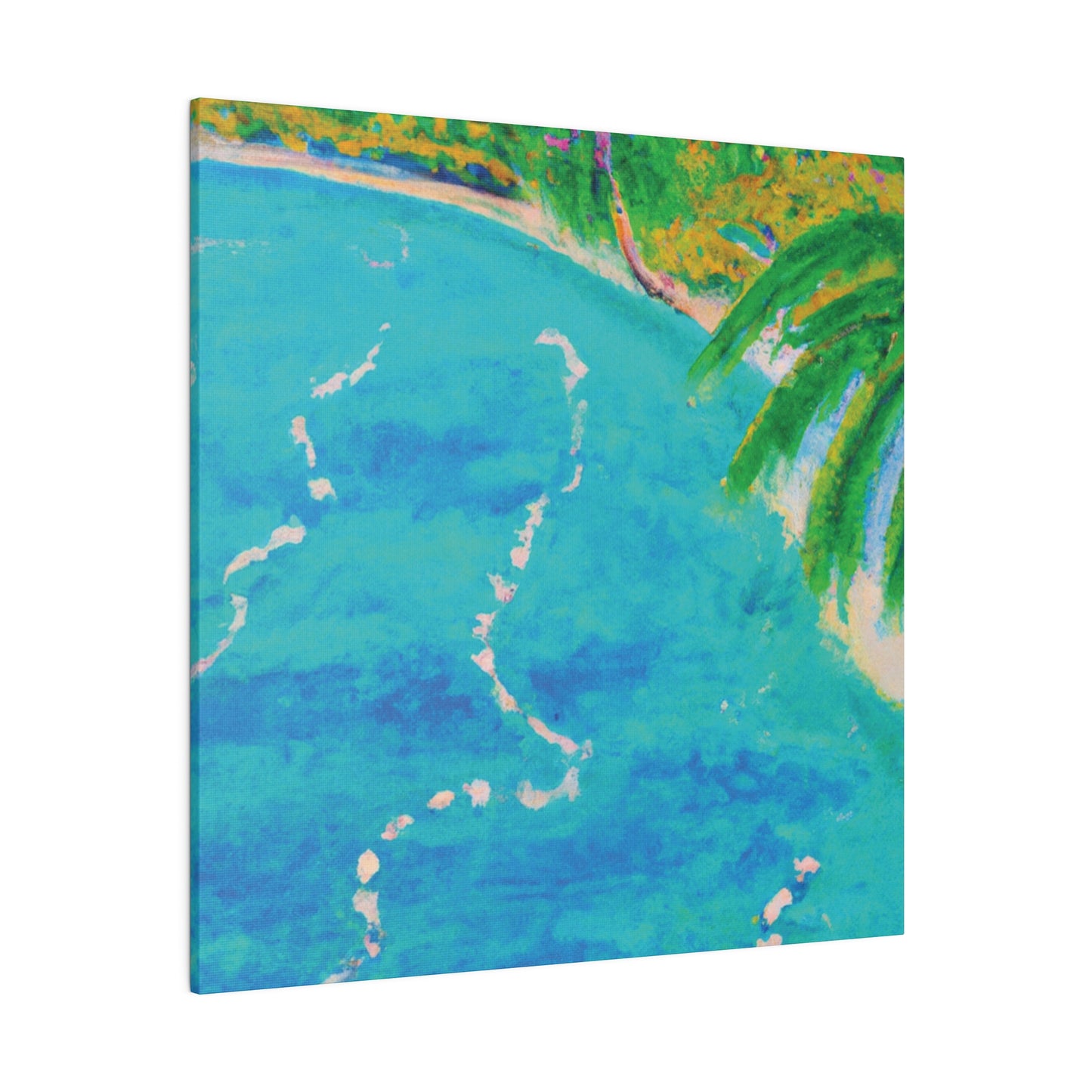 6605P - Bahamas Ocean Painting Print | Bahamas | Ocean | Beach | Poster | Home Decor | Wall Art | Canvas