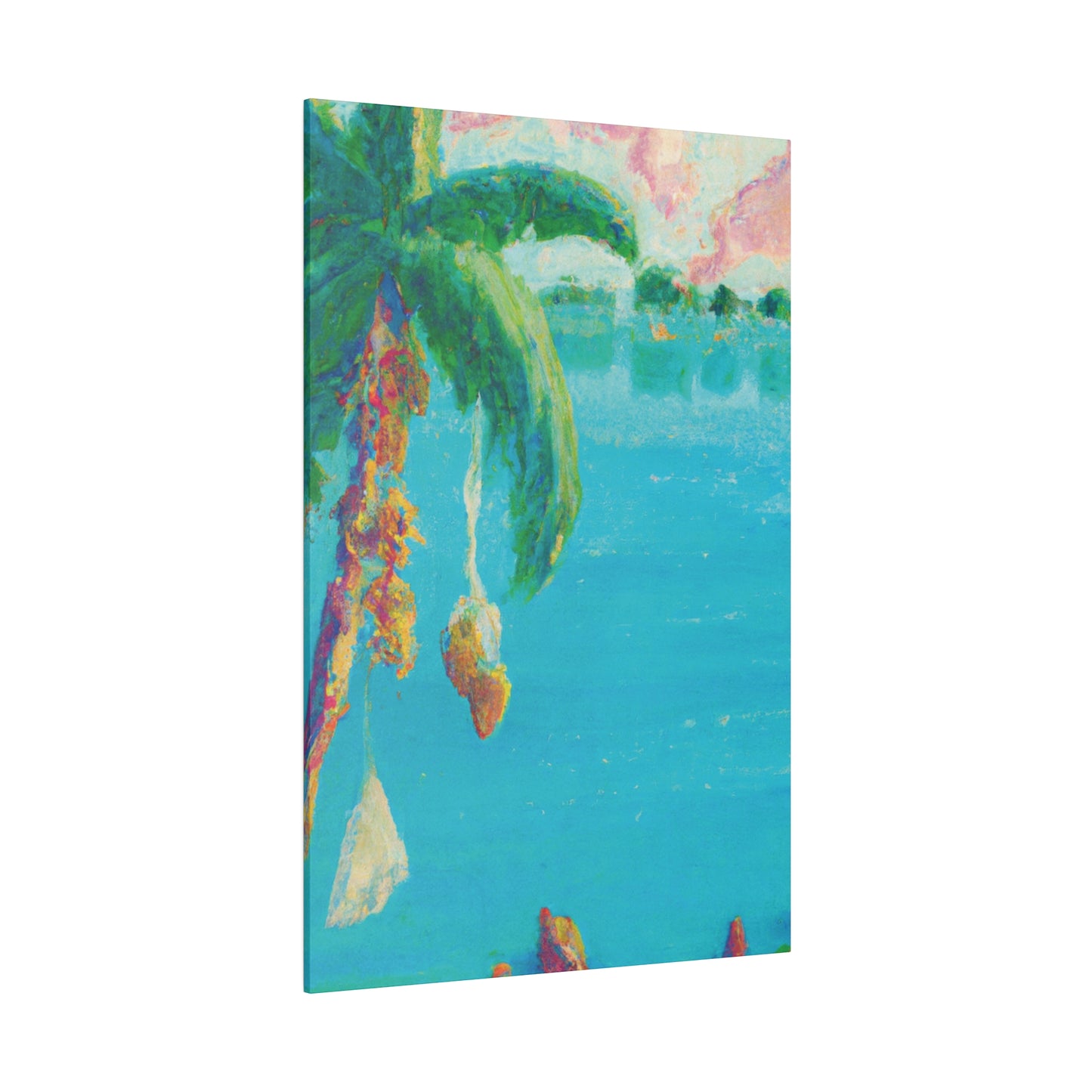 7357A - Bahamas Ocean Painting Print | Bahamas | Ocean | Beach | Poster | Home Decor | Wall Art | Canvas