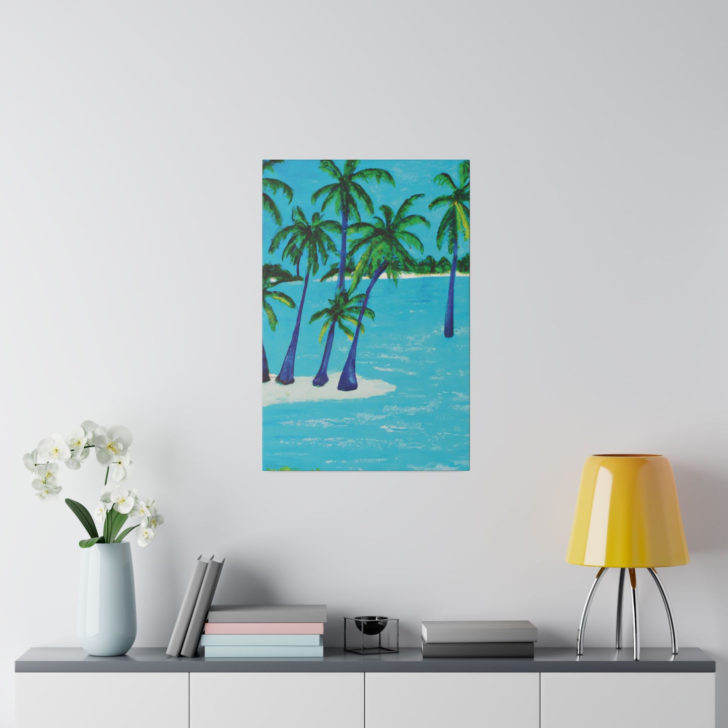 2486G - Bahamas Ocean Painting Print | Bahamas | Ocean | Beach | Poster | Home Decor | Wall Art | Canvas