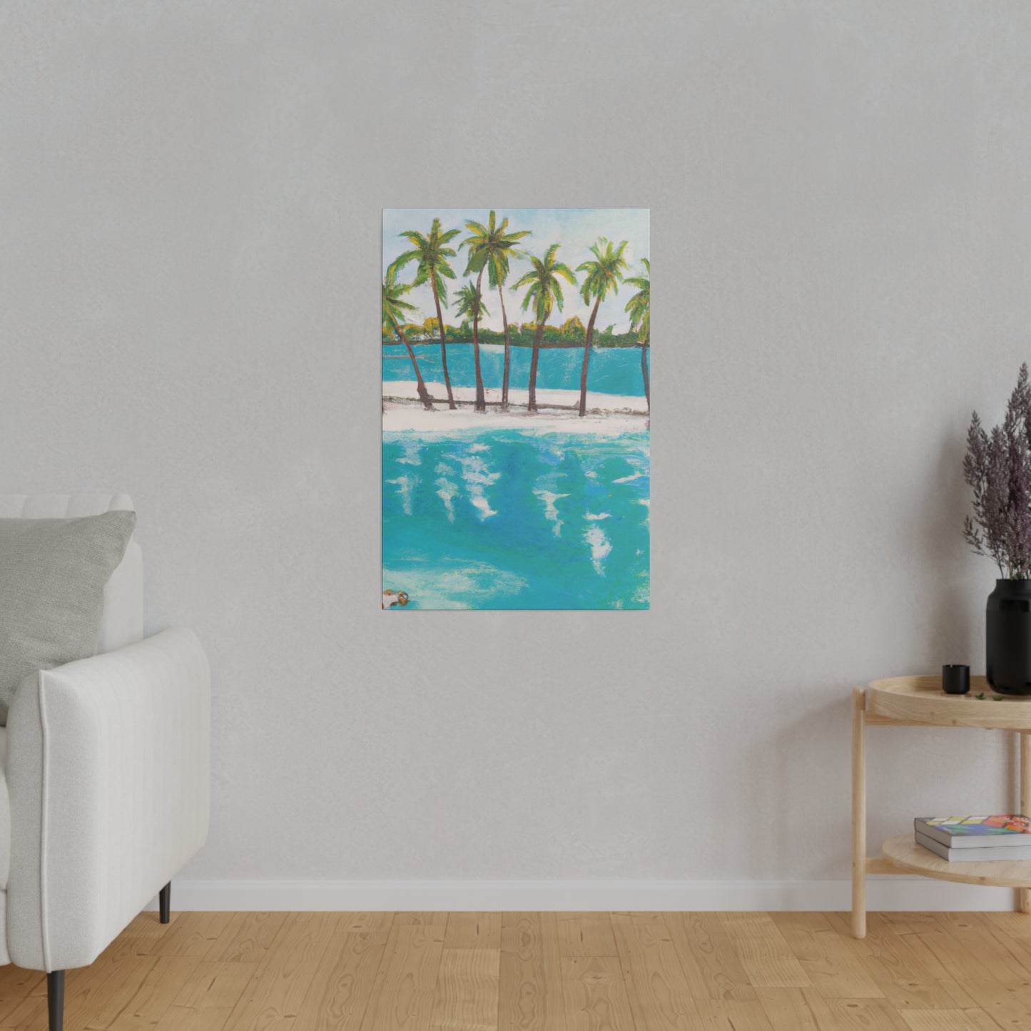 8045G - Bahamas Ocean Painting Print | Bahamas | Ocean | Beach | Poster | Home Decor | Wall Art | Canvas