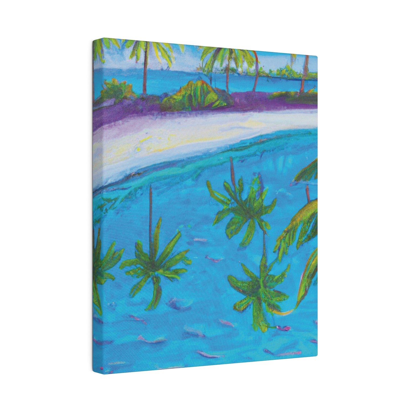 9138P - Bahamas Ocean Painting Print | Bahamas | Ocean | Beach | Poster | Home Decor | Wall Art | Canvas