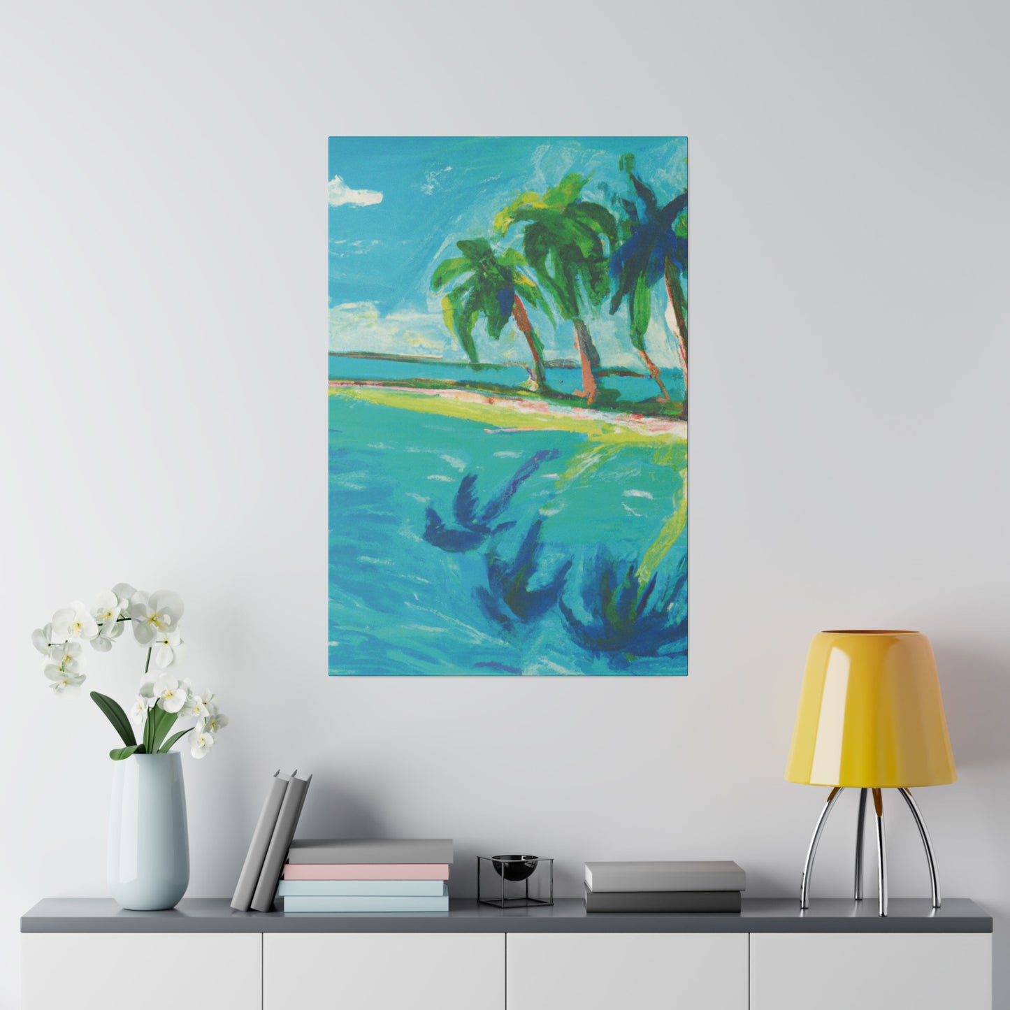 7326Z - Bahamas Ocean Painting Print | Bahamas | Ocean | Beach | Poster | Home Decor | Wall Art | Canvas