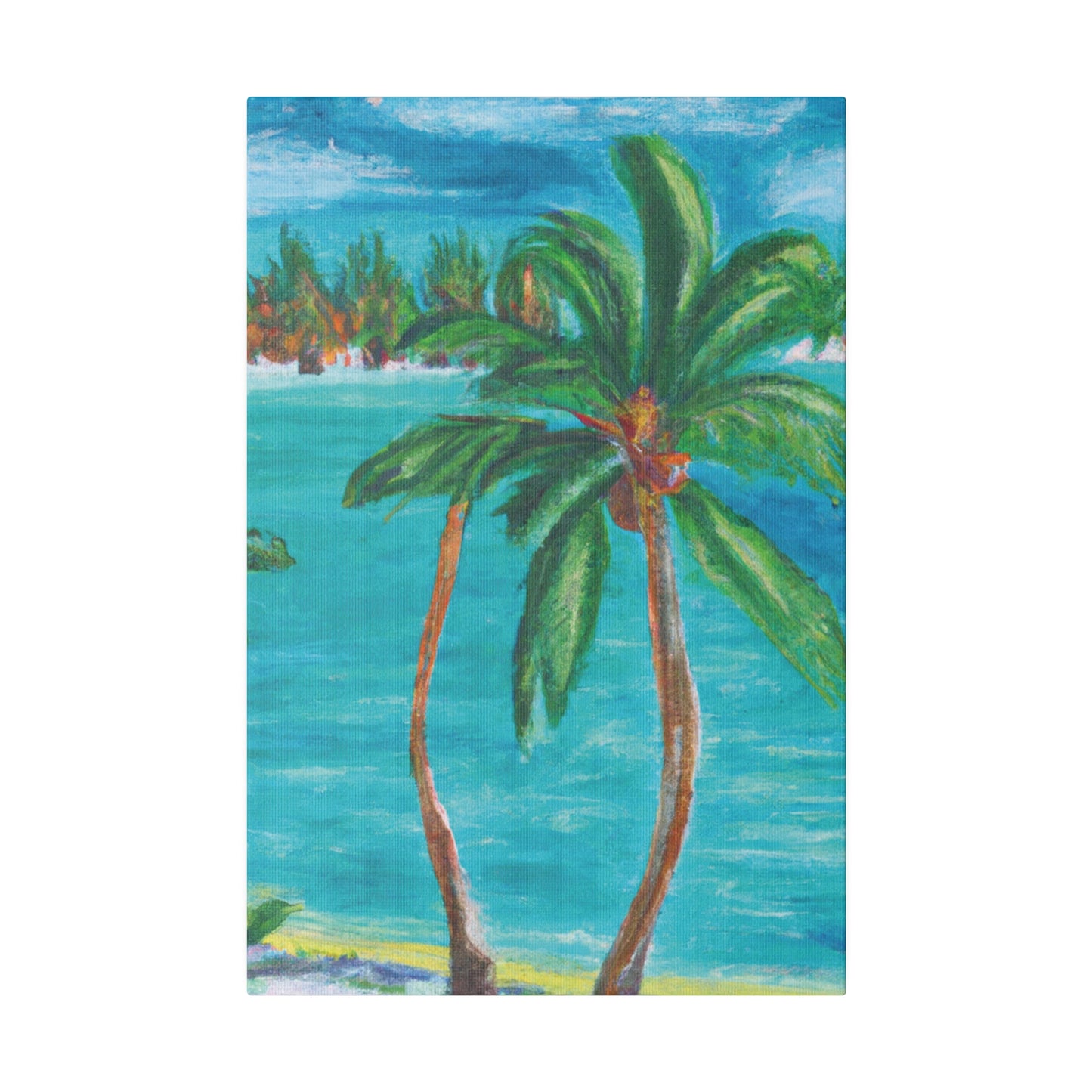 8299I - Bahamas Ocean Painting Print | Bahamas | Ocean | Beach | Poster | Home Decor | Wall Art | Canvas