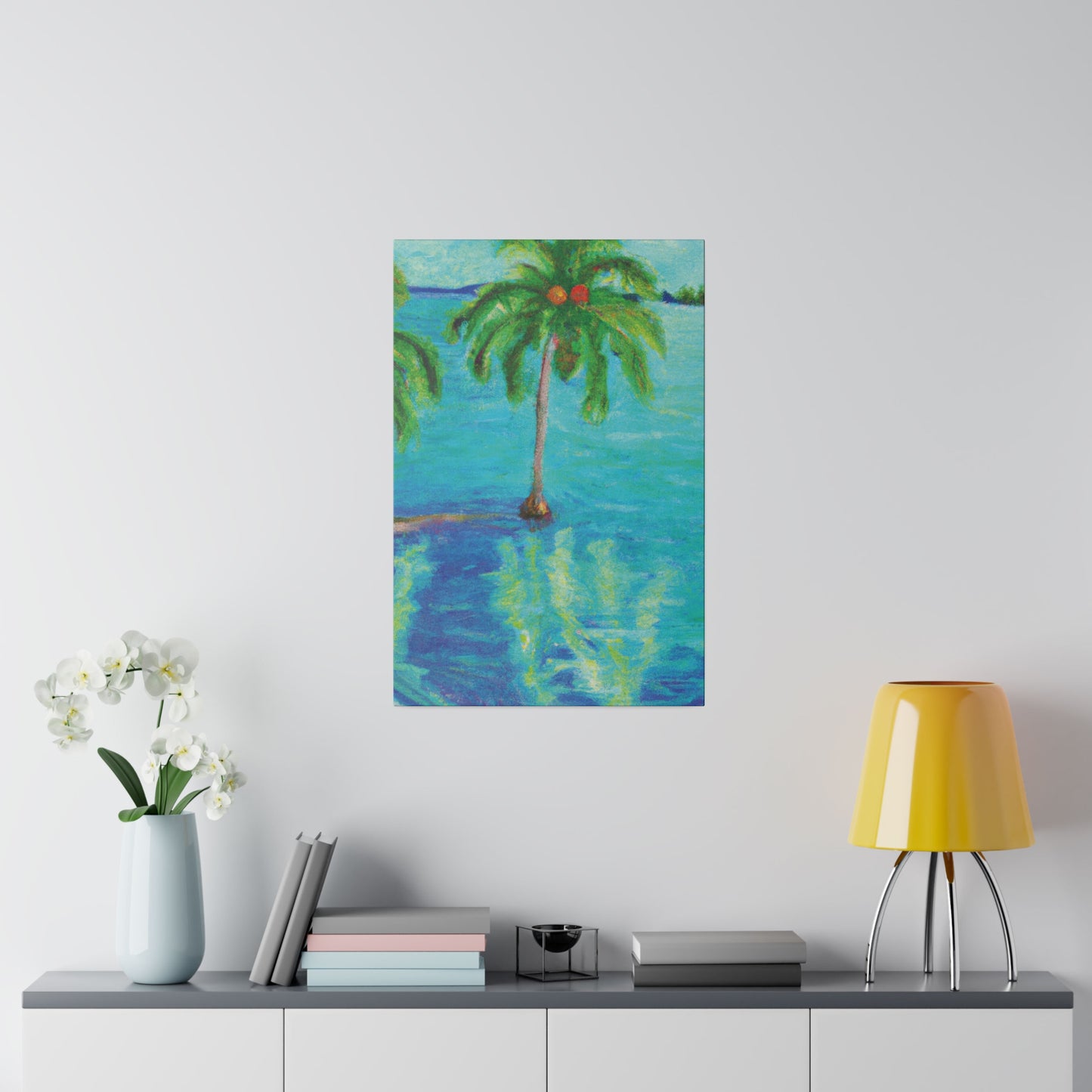 7998G - Bahamas Ocean Painting Print | Bahamas | Ocean | Beach | Poster | Home Decor | Wall Art | Canvas